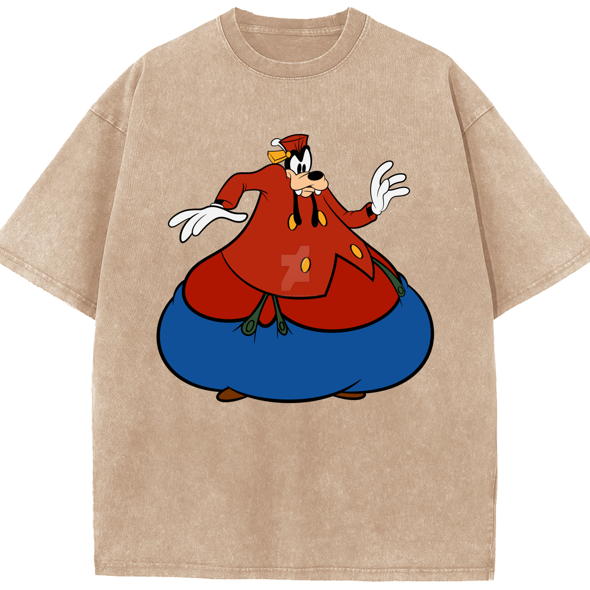 （画像用） ミッキーマウス Mickey Mouse 綿100% ヴィンテージ風 半袖Tシャツ（フロントプリント）