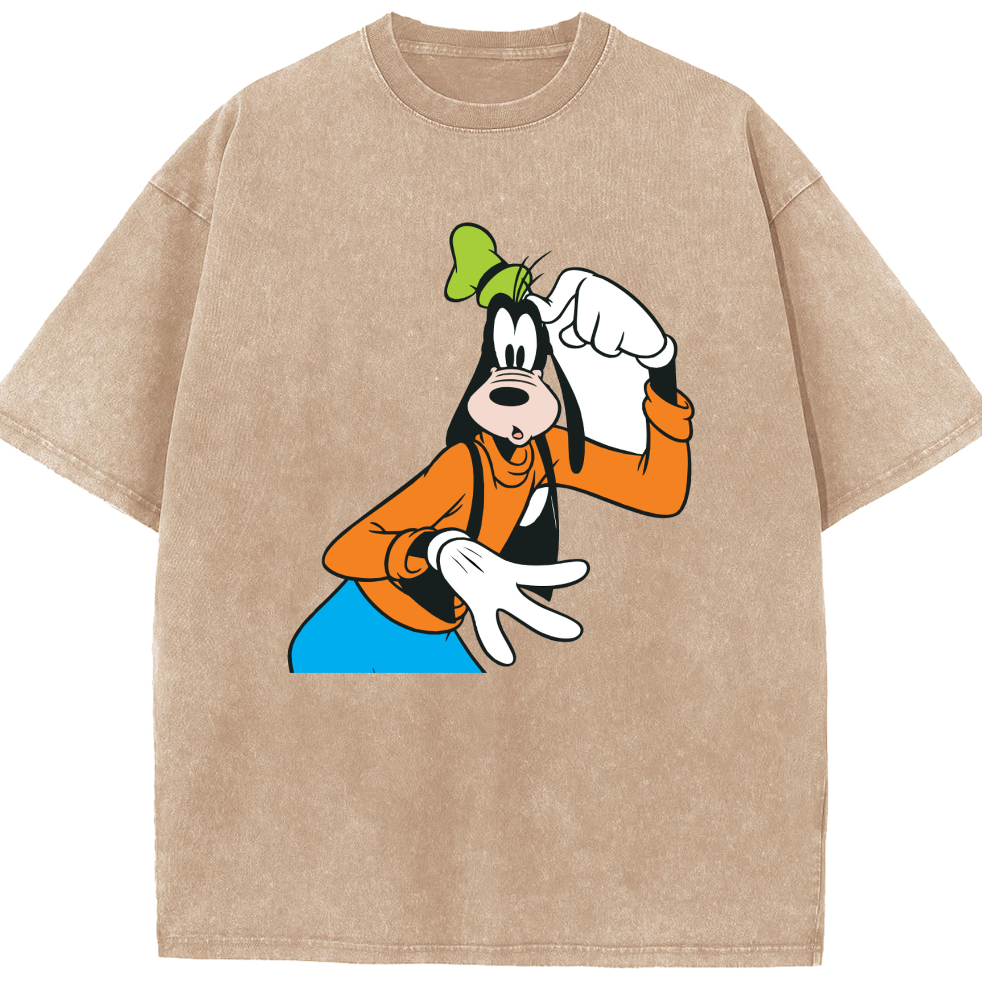 （画像用） ミッキーマウス Mickey Mouse 綿100% ヴィンテージ風 半袖Tシャツ（フロントプリント）