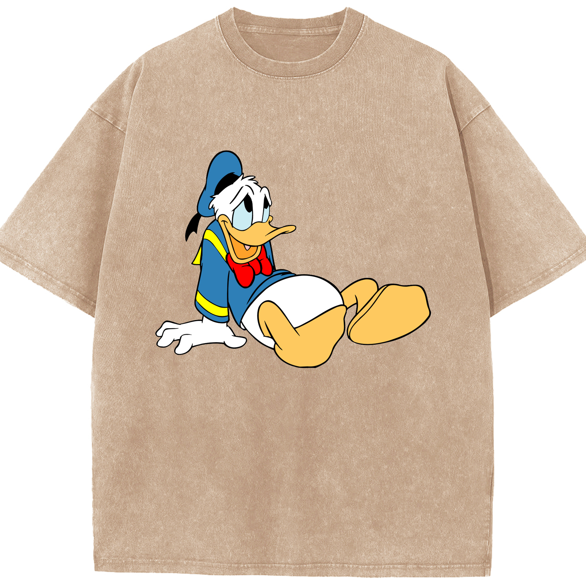 （画像用） ミッキーマウス Mickey Mouse 綿100% ヴィンテージ風 半袖Tシャツ（フロントプリント）