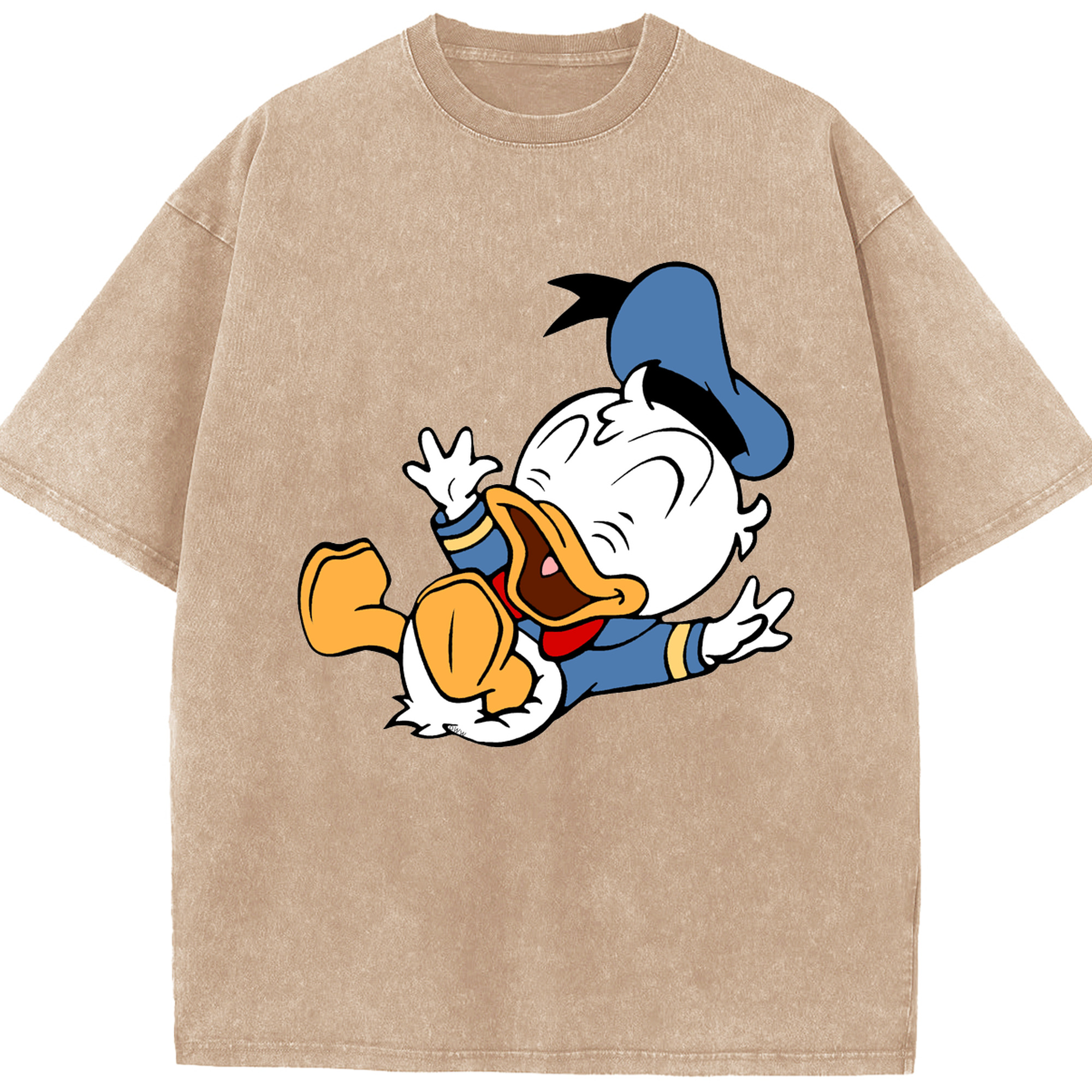 （画像用） ミッキーマウス Mickey Mouse 綿100% ヴィンテージ風 半袖Tシャツ（フロントプリント）