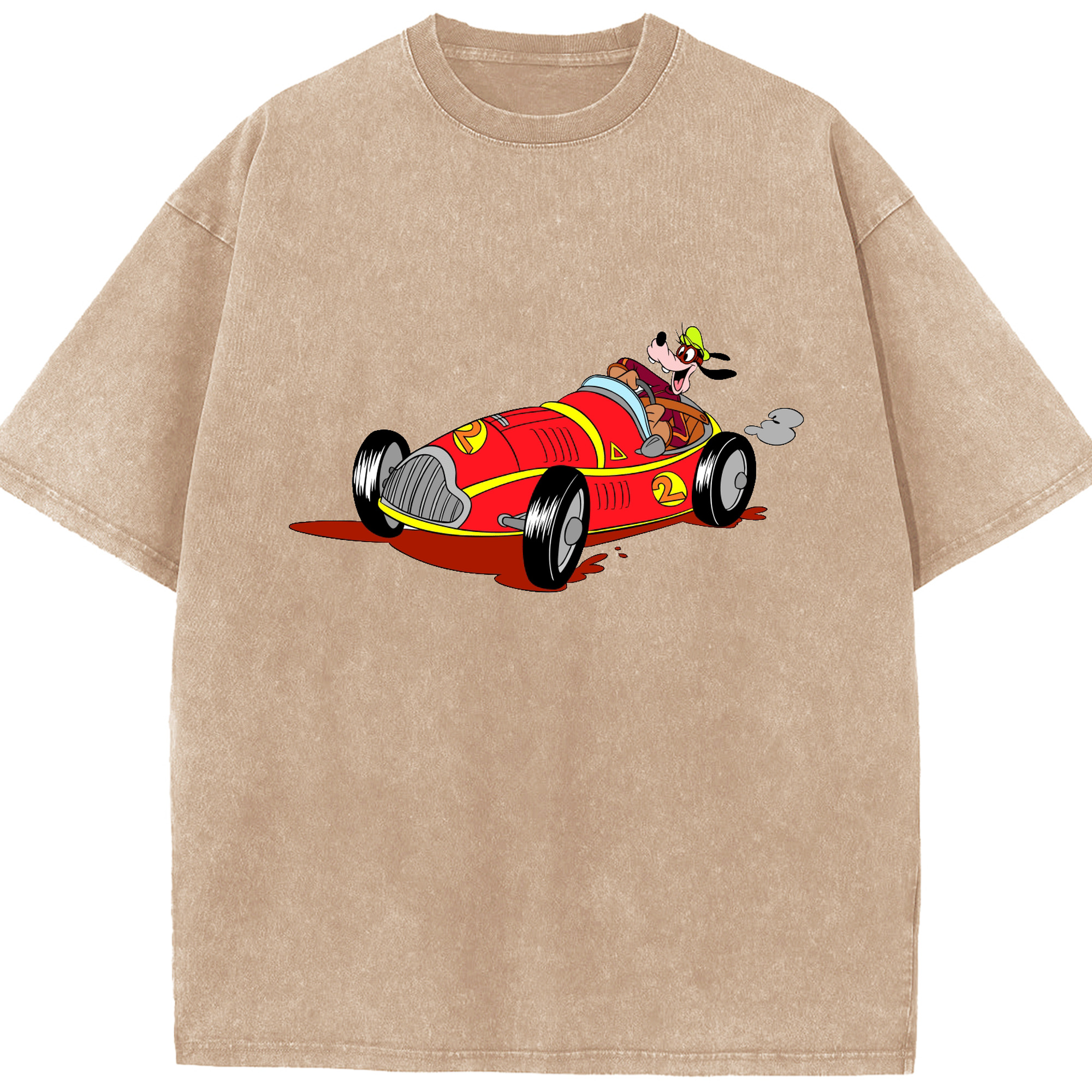 （画像用） ミッキーマウス Mickey Mouse 綿100% ヴィンテージ風 半袖Tシャツ（フロントプリント）