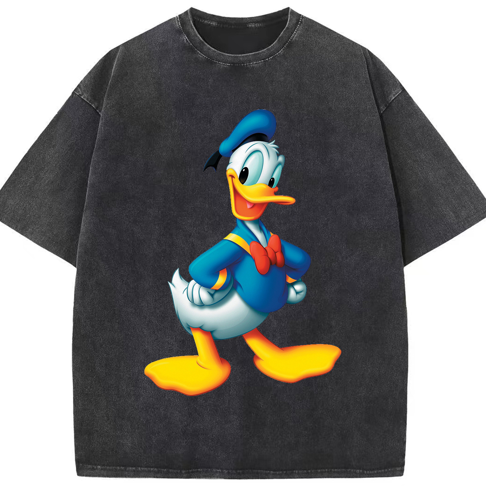 （画像用） ミッキーマウス Mickey Mouse 綿100% ヴィンテージ風 半袖Tシャツ（フロントプリント）