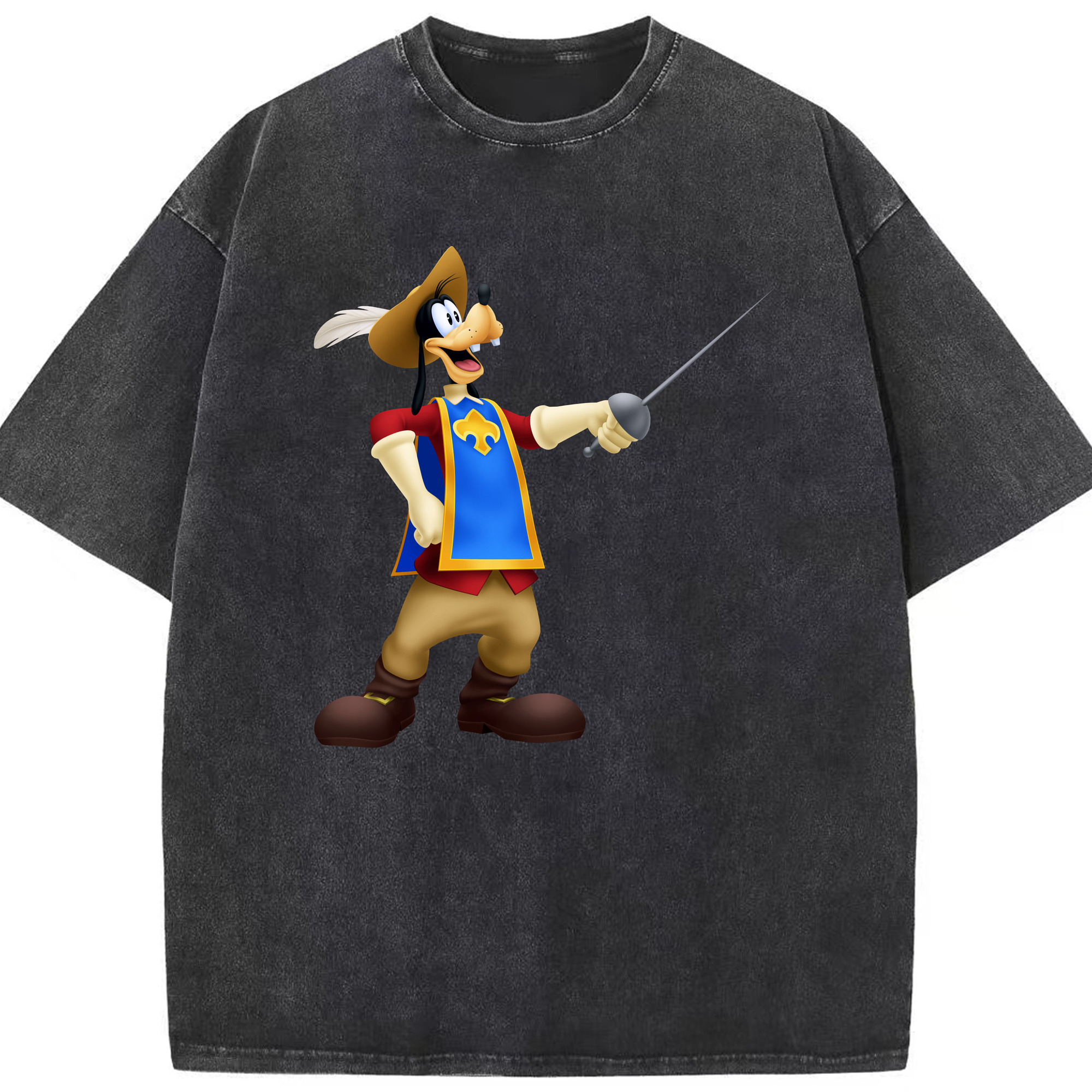 （画像用） ミッキーマウス Mickey Mouse 綿100% ヴィンテージ風 半袖Tシャツ（フロントプリント）