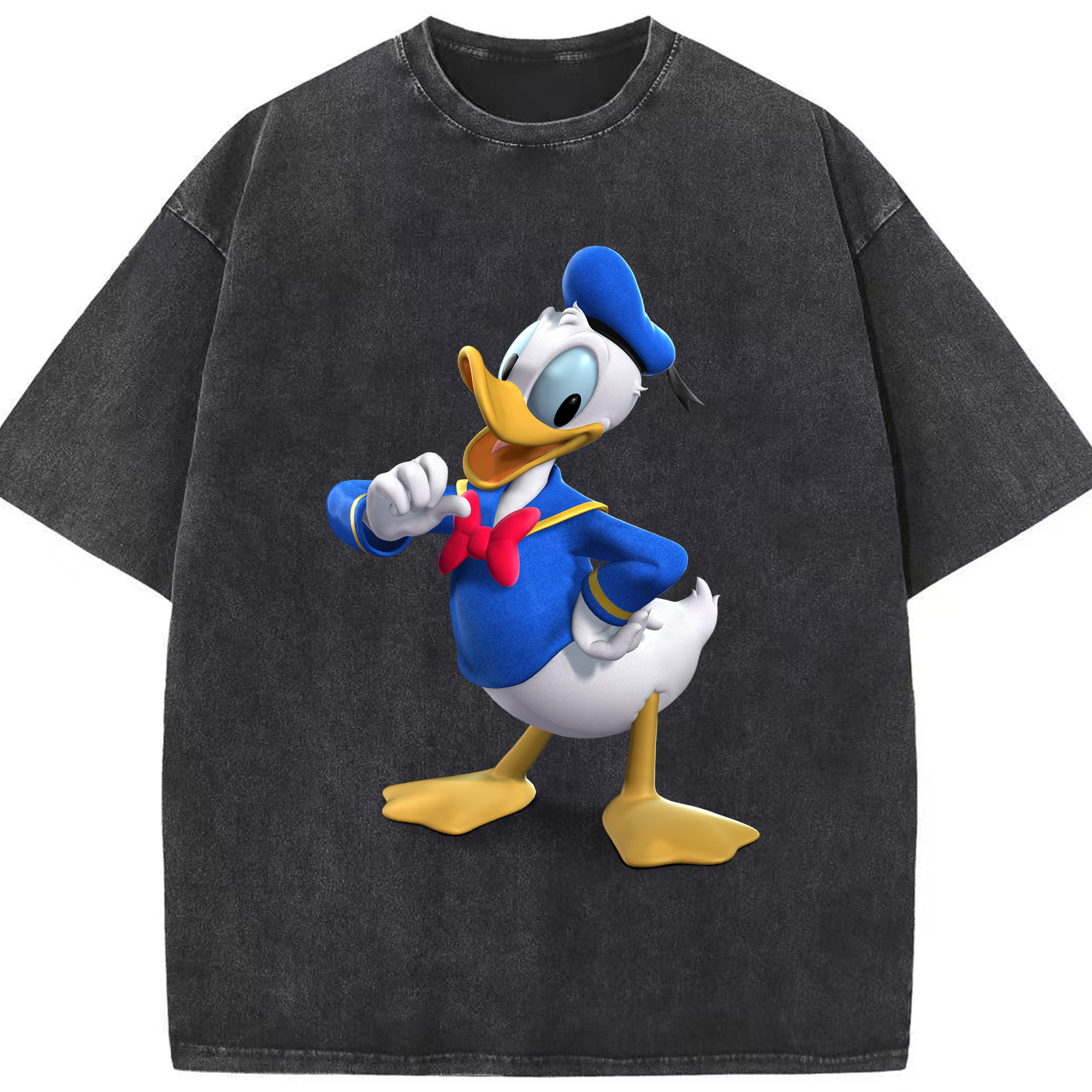 （画像用） ミッキーマウス Mickey Mouse 綿100% ヴィンテージ風 半袖Tシャツ（フロントプリント）