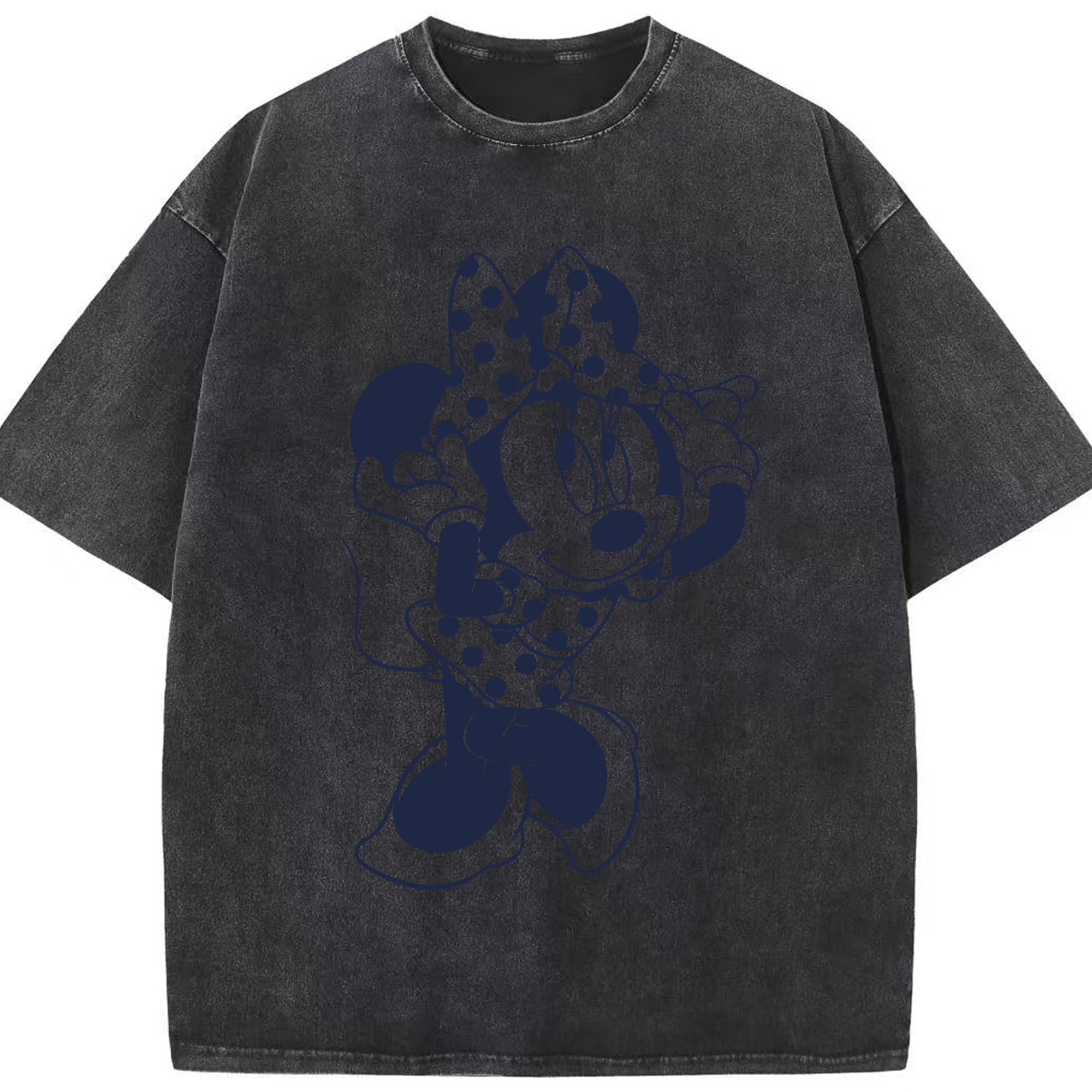 （画像用） ミッキーマウス Mickey Mouse 綿100% ヴィンテージ風 半袖Tシャツ（フロントプリント）