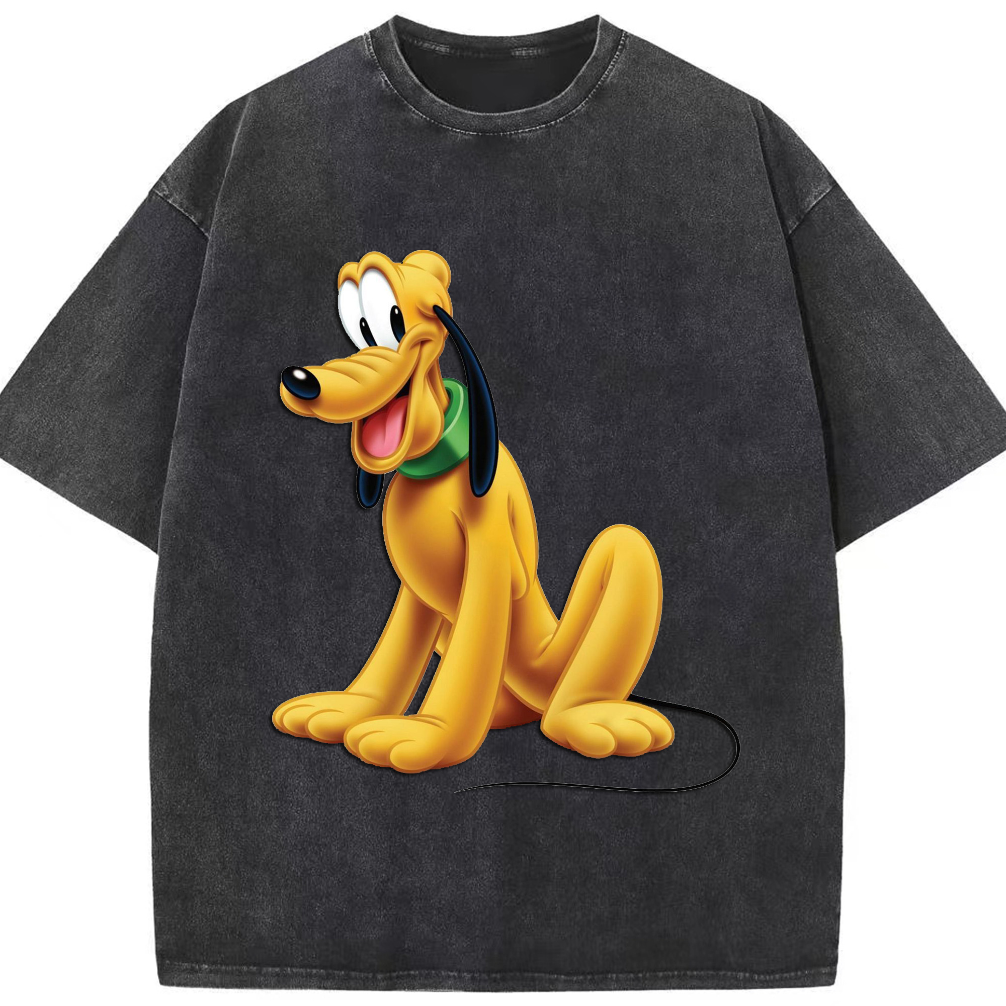 （画像用） ミッキーマウス Mickey Mouse 綿100% ヴィンテージ風 半袖Tシャツ（フロントプリント）