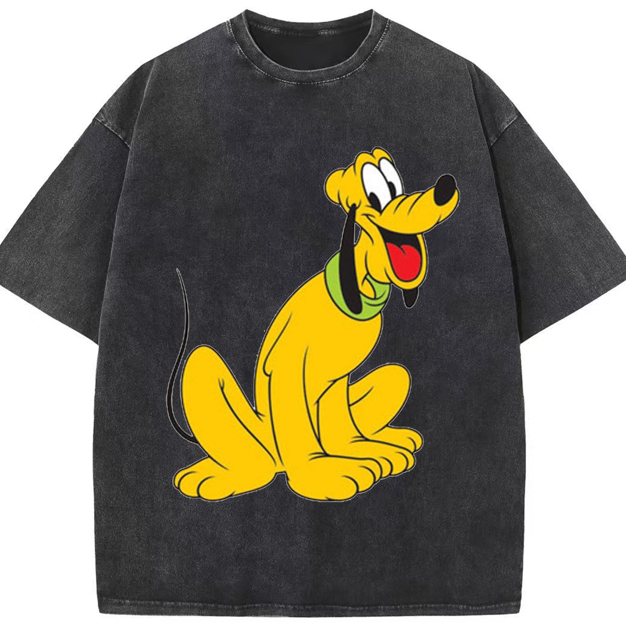 （画像用） ミッキーマウス Mickey Mouse 綿100% ヴィンテージ風 半袖Tシャツ（フロントプリント）