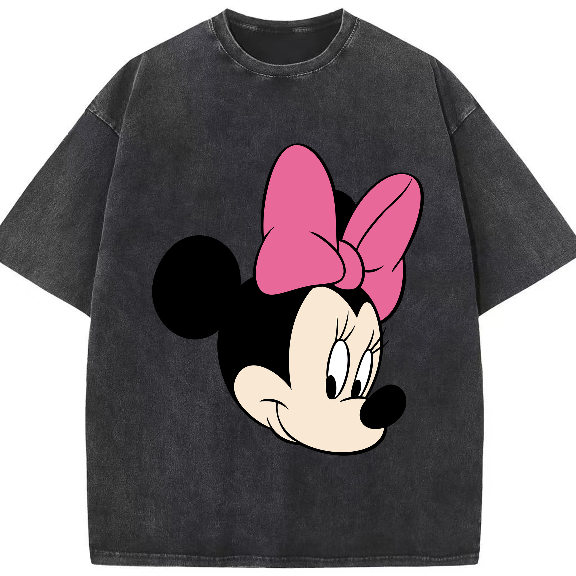 （画像用） ミッキーマウス Mickey Mouse 綿100% ヴィンテージ風 半袖Tシャツ（フロントプリント）