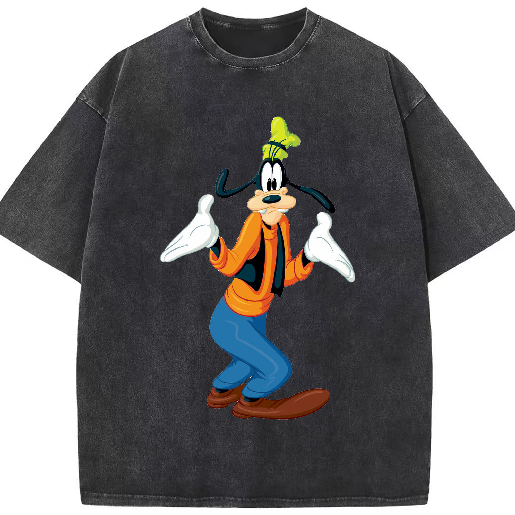 （画像用） ミッキーマウス Mickey Mouse 綿100% ヴィンテージ風 半袖Tシャツ（フロントプリント）