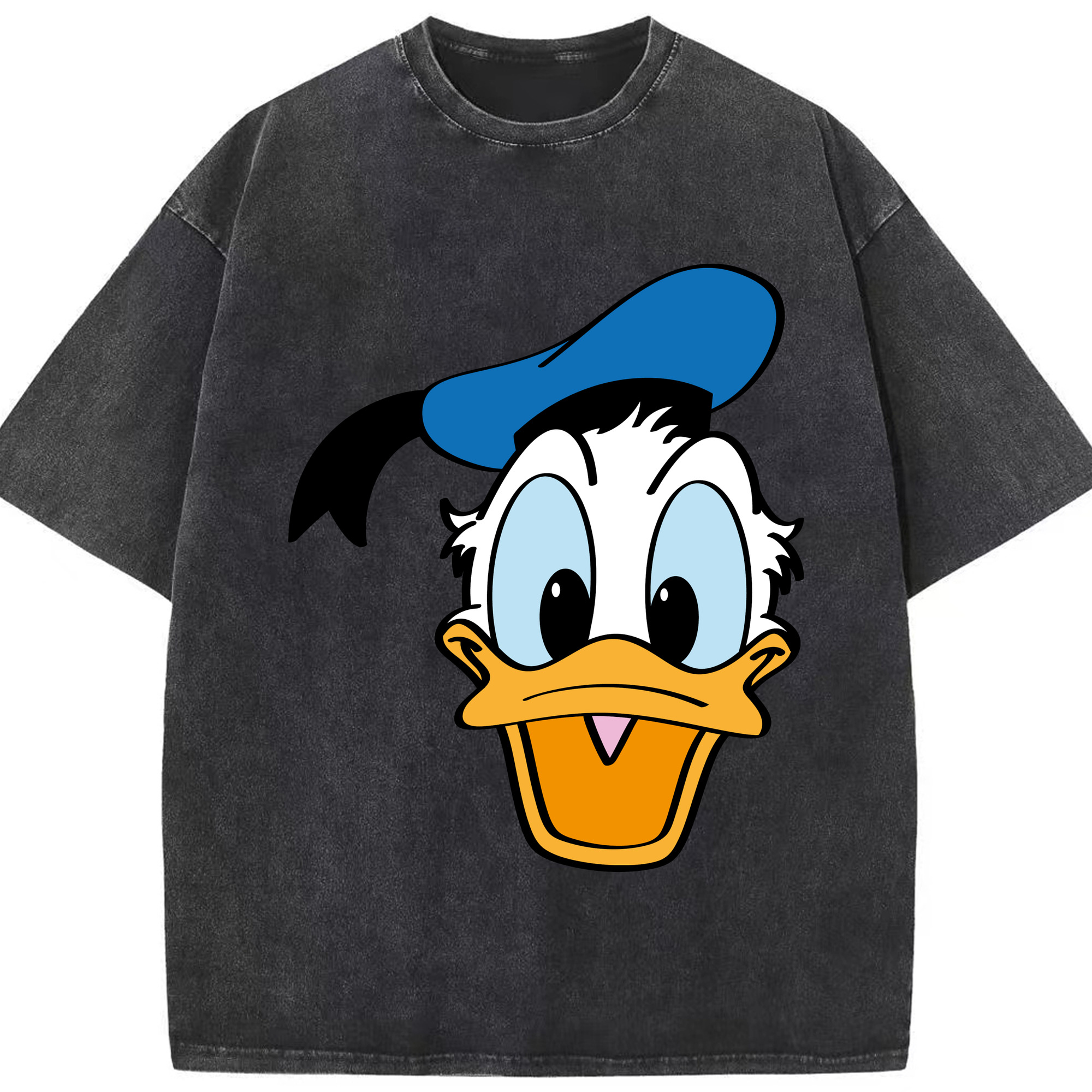 （画像用） ミッキーマウス Mickey Mouse 綿100% ヴィンテージ風 半袖Tシャツ（フロントプリント）