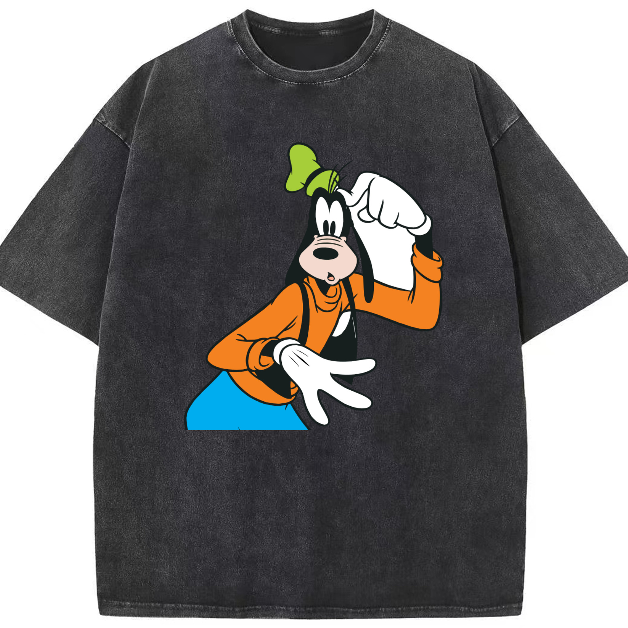 （画像用） ミッキーマウス Mickey Mouse 綿100% ヴィンテージ風 半袖Tシャツ（フロントプリント）