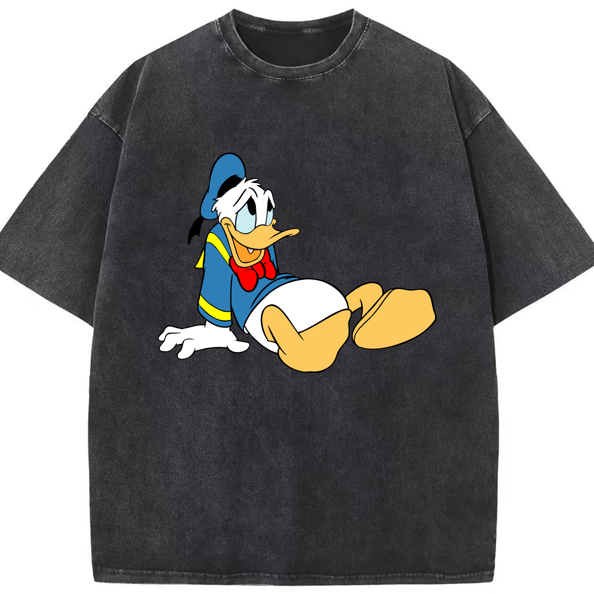 （画像用） ミッキーマウス Mickey Mouse 綿100% ヴィンテージ風 半袖Tシャツ（フロントプリント）