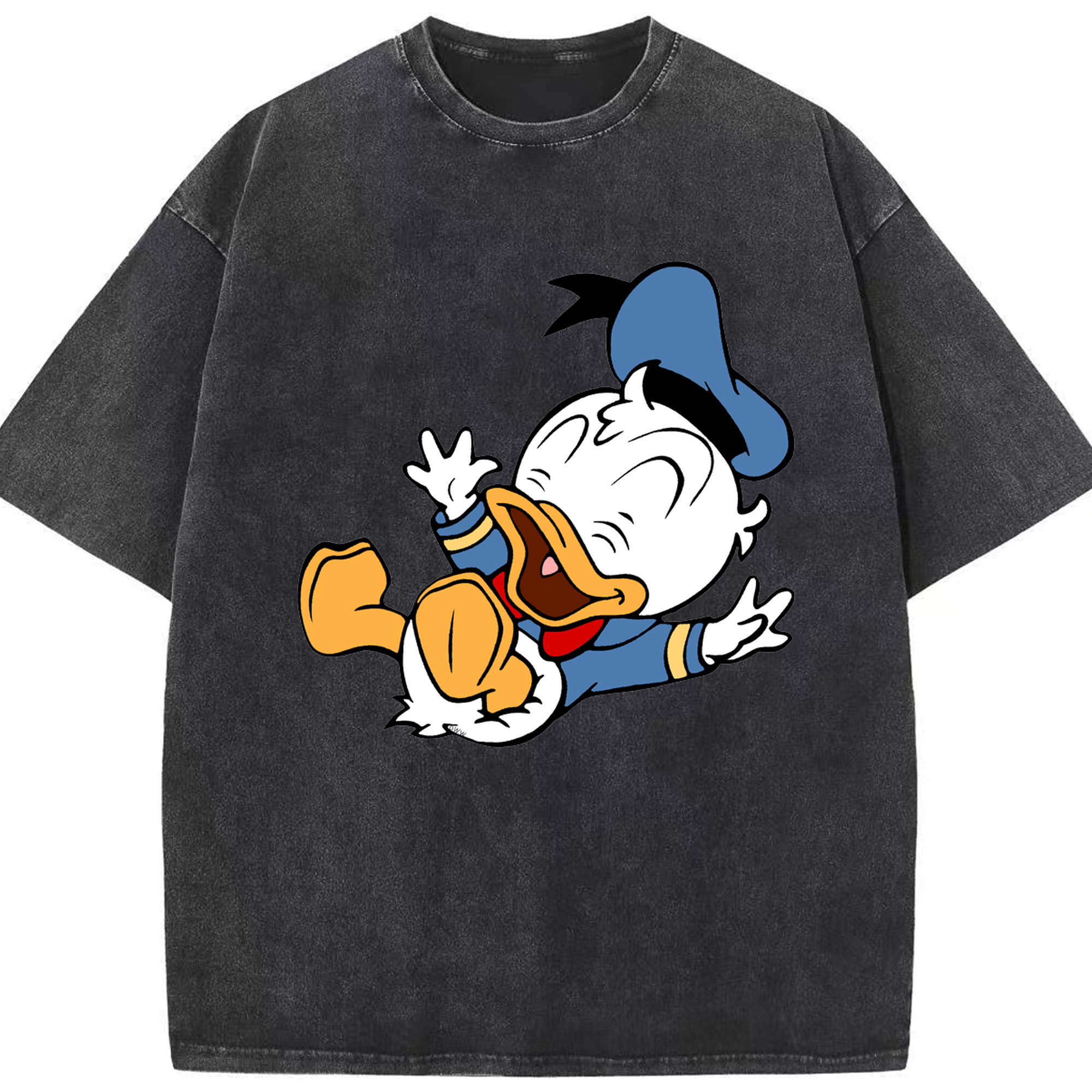 （画像用） ミッキーマウス Mickey Mouse 綿100% ヴィンテージ風 半袖Tシャツ（フロントプリント）
