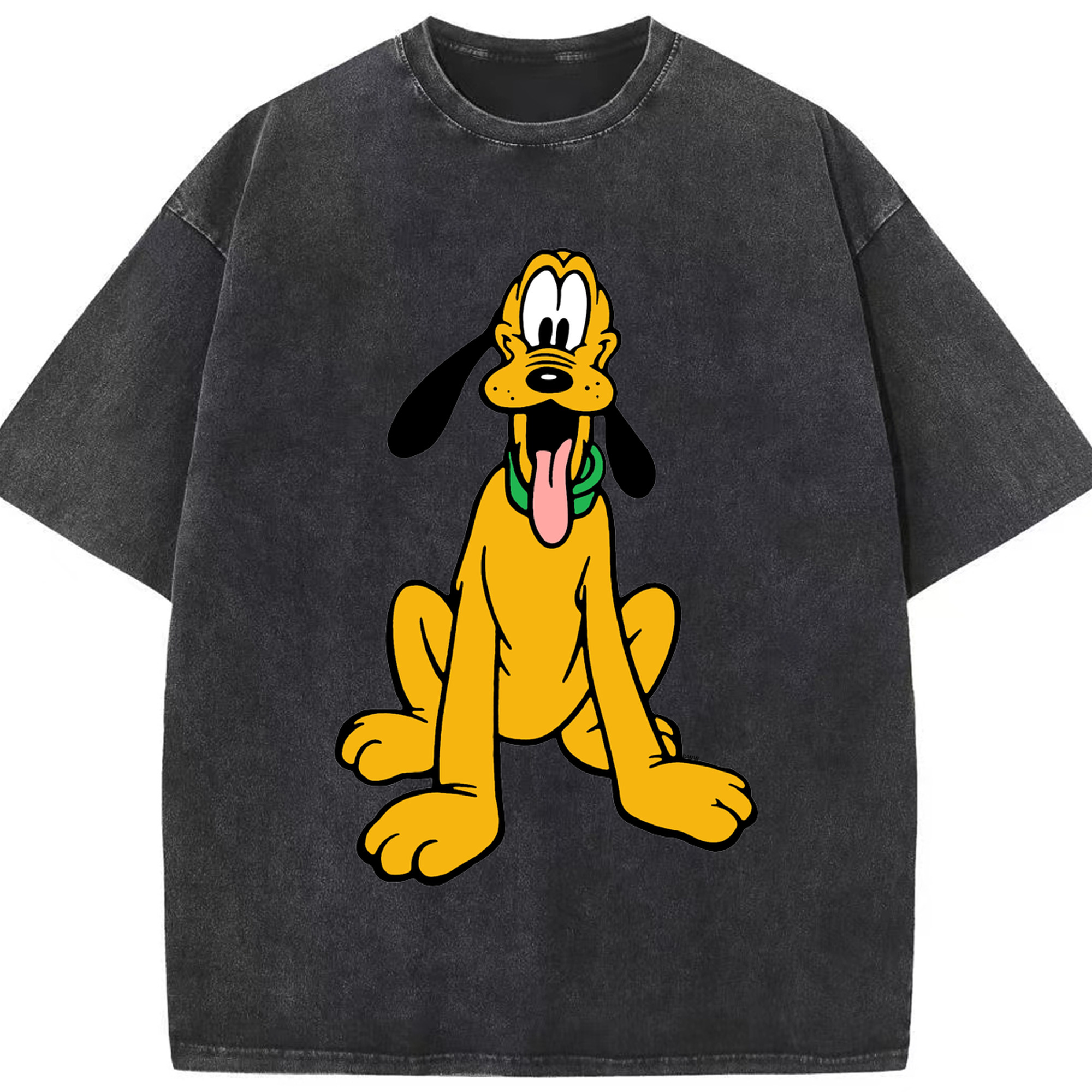 （画像用） ミッキーマウス Mickey Mouse 綿100% ヴィンテージ風 半袖Tシャツ（フロントプリント）