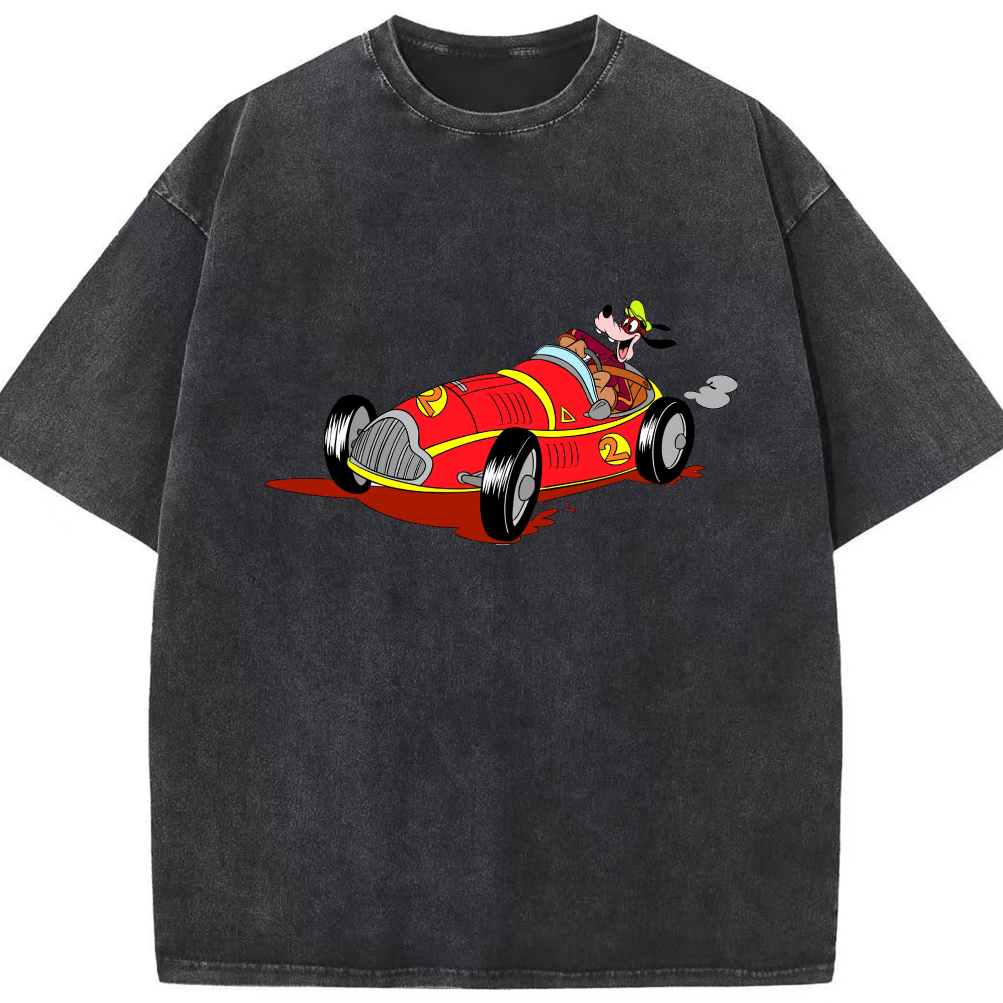 （画像用） ミッキーマウス Mickey Mouse 綿100% ヴィンテージ風 半袖Tシャツ（フロントプリント）