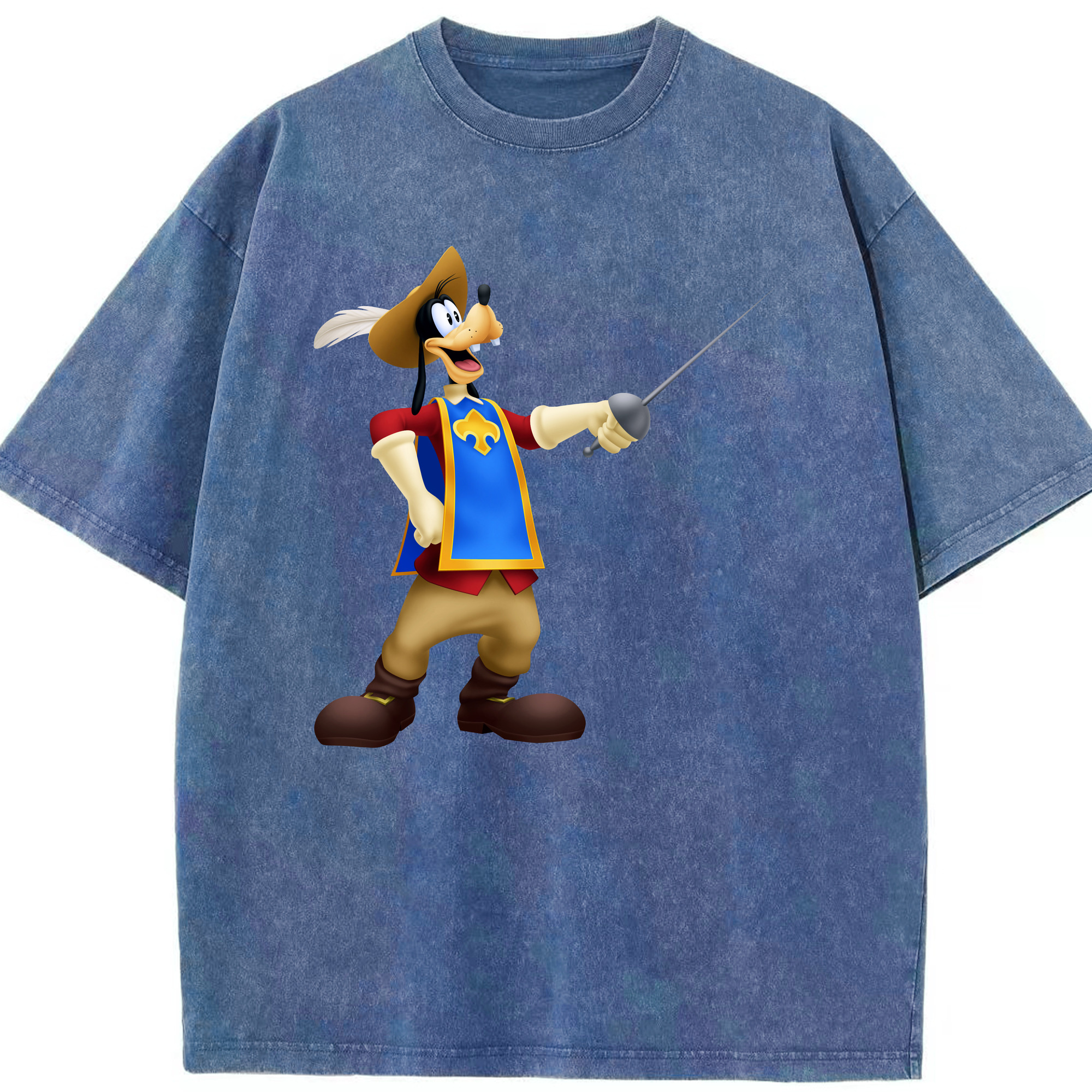 （画像用） ミッキーマウス Mickey Mouse 綿100% ヴィンテージ風 半袖Tシャツ（フロントプリント）