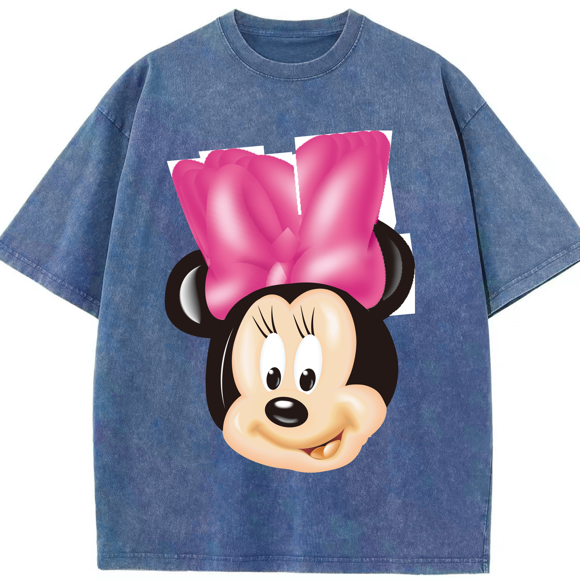 ミッキーマウス Mickey Mouse 綿100% ヴィンテージ風 半袖Tシャツ（フロントプリント）
