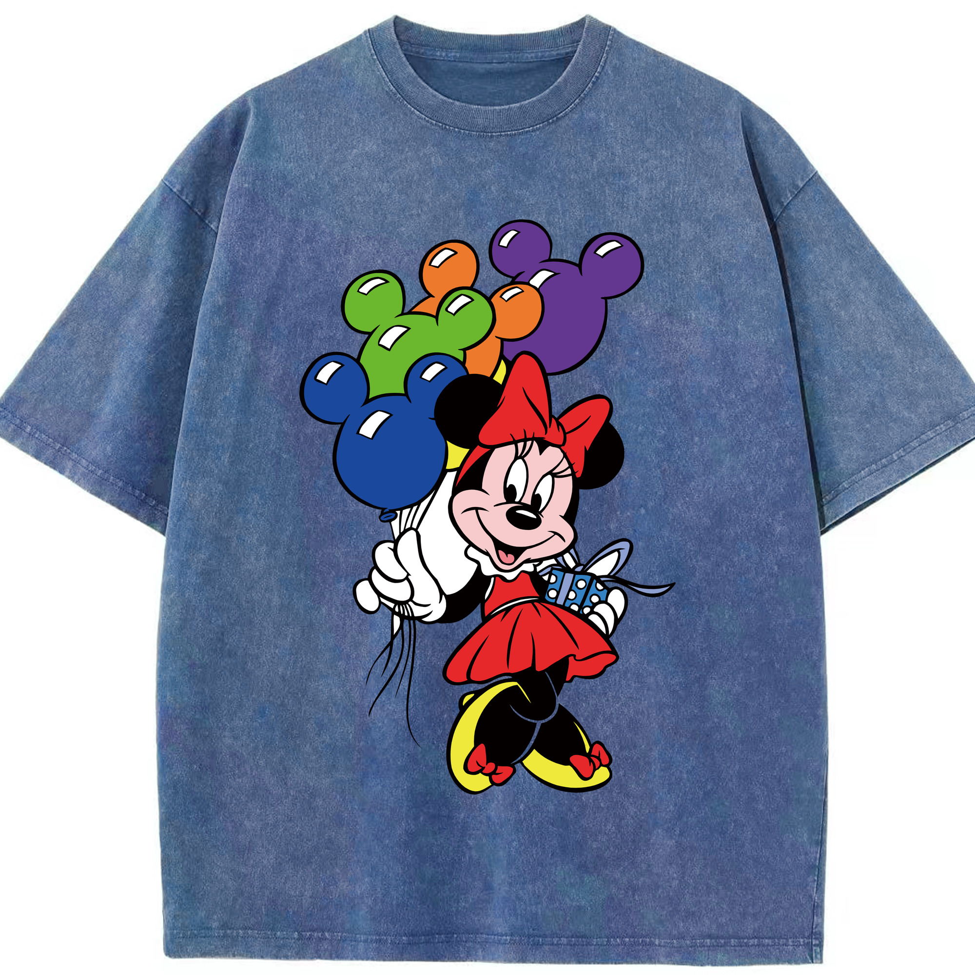 （画像用） ミッキーマウス Mickey Mouse 綿100% ヴィンテージ風 半袖Tシャツ（フロントプリント）