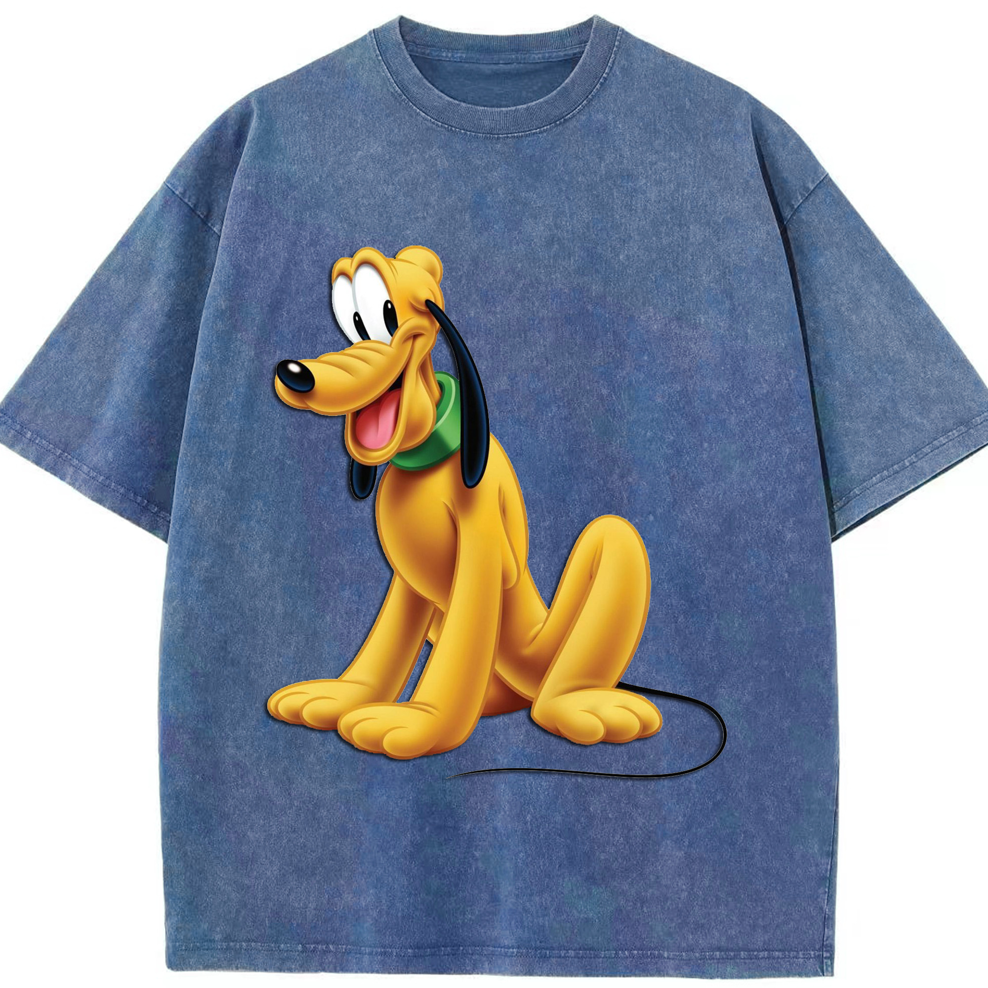 （画像用） ミッキーマウス Mickey Mouse 綿100% ヴィンテージ風 半袖Tシャツ（フロントプリント）