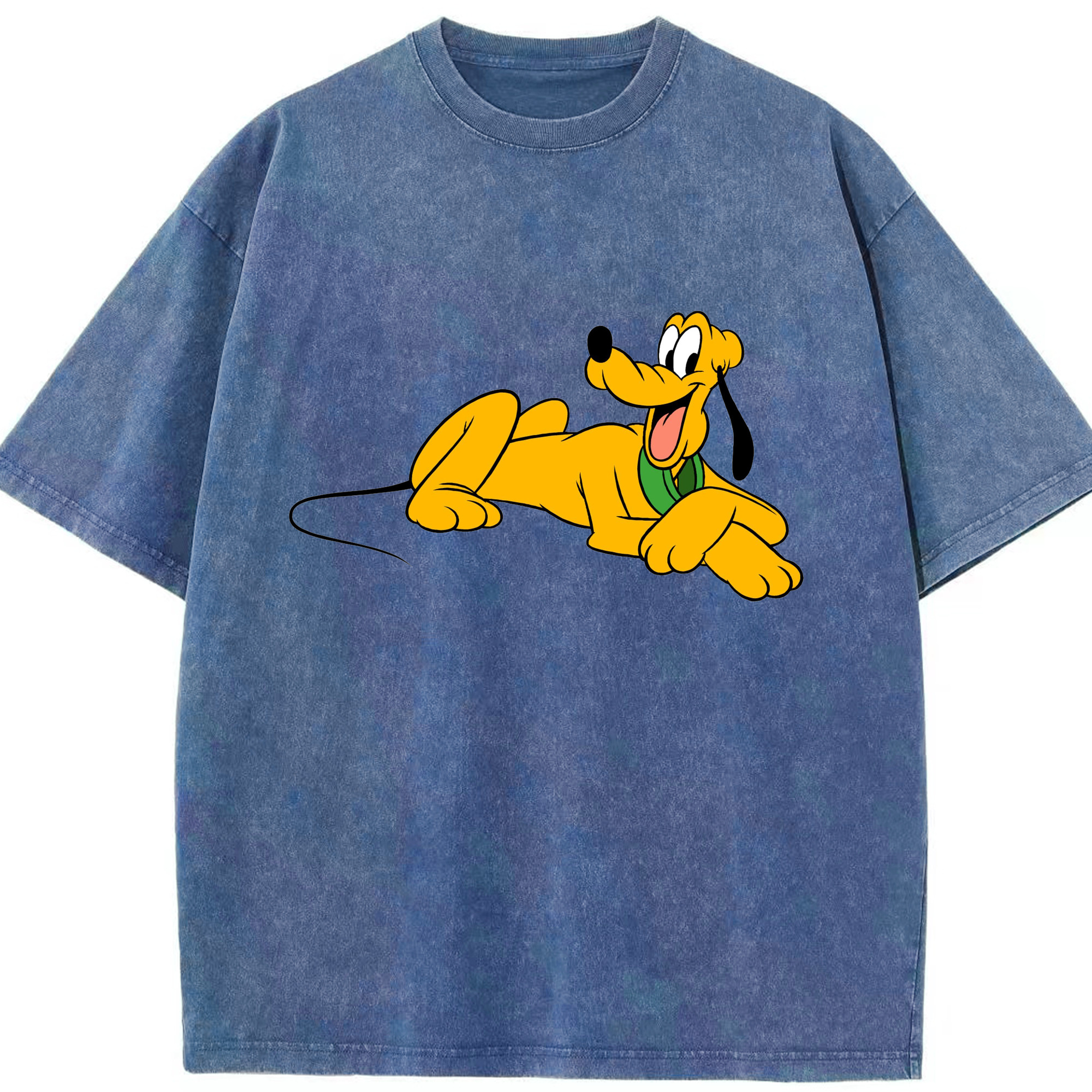 （画像用） ミッキーマウス Mickey Mouse 綿100% ヴィンテージ風 半袖Tシャツ（フロントプリント）