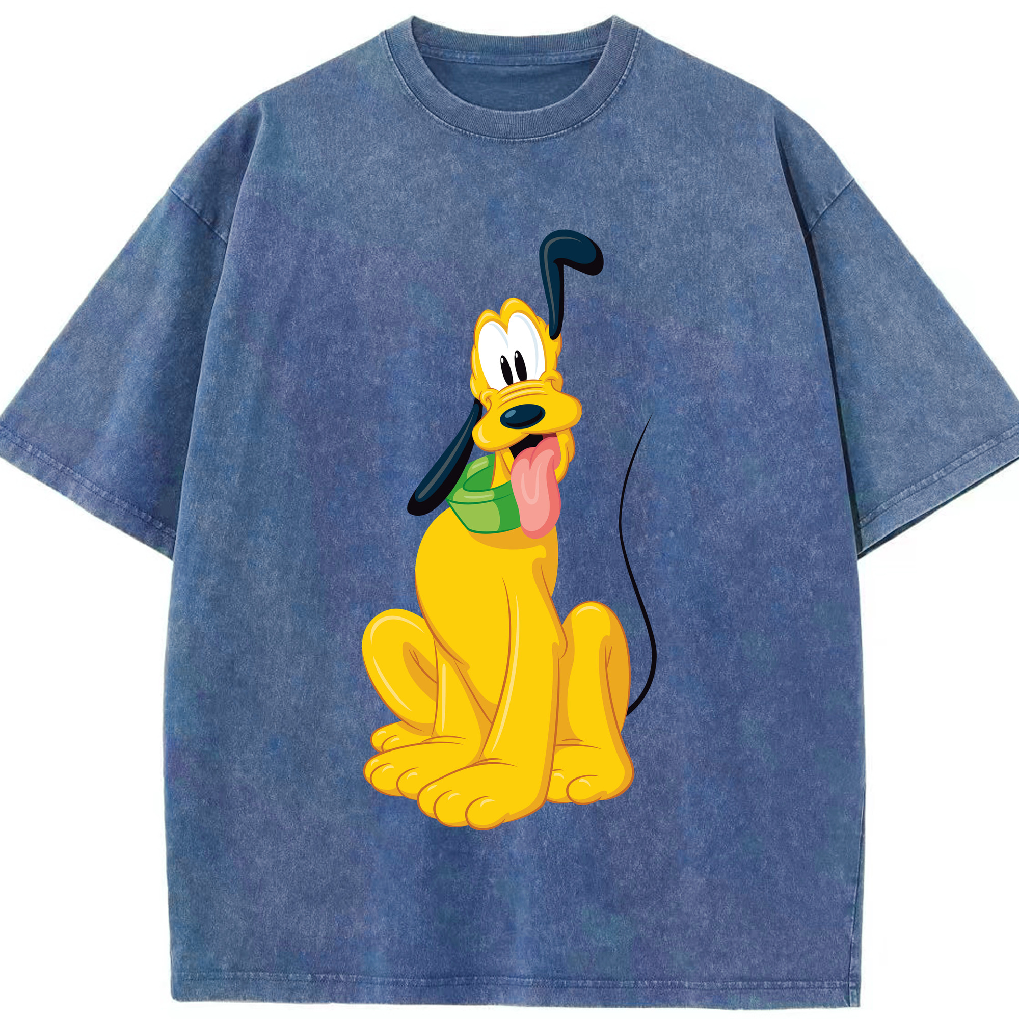 （画像用） ミッキーマウス Mickey Mouse 綿100% ヴィンテージ風 半袖Tシャツ（フロントプリント）
