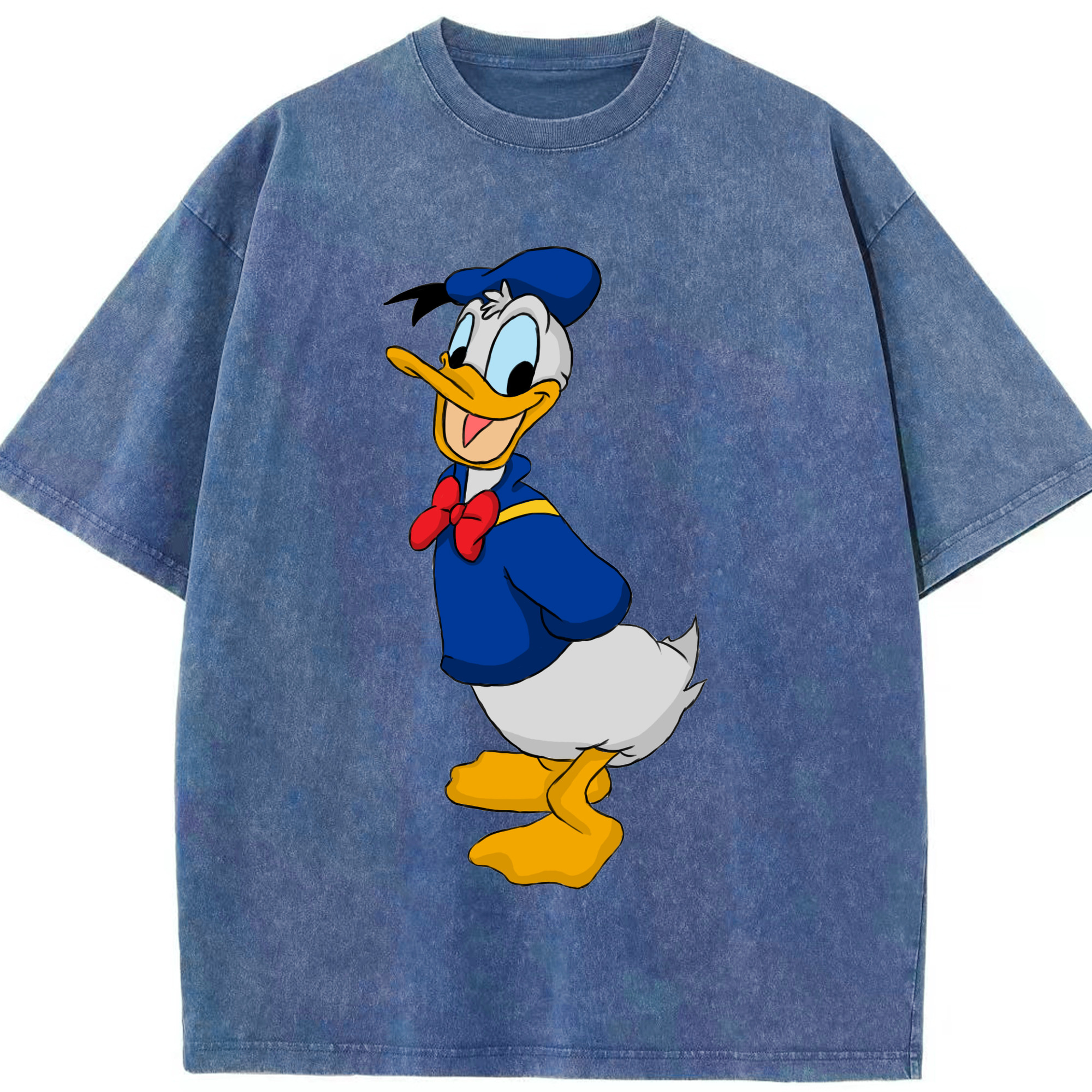 （画像用） ミッキーマウス Mickey Mouse 綿100% ヴィンテージ風 半袖Tシャツ（フロントプリント）
