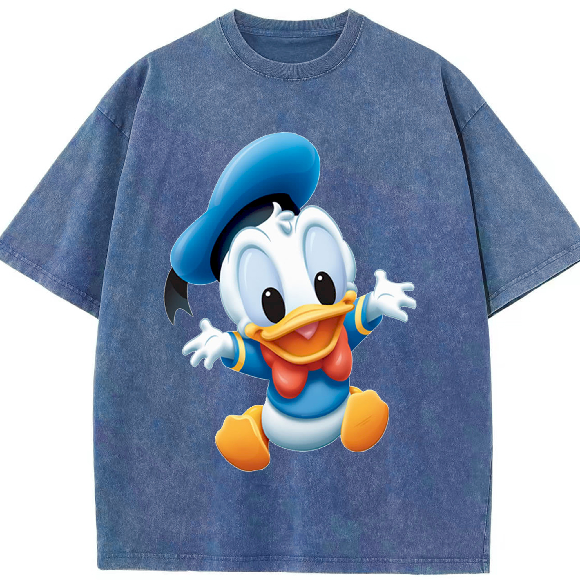 （画像用） ミッキーマウス Mickey Mouse 綿100% ヴィンテージ風 半袖Tシャツ（フロントプリント）