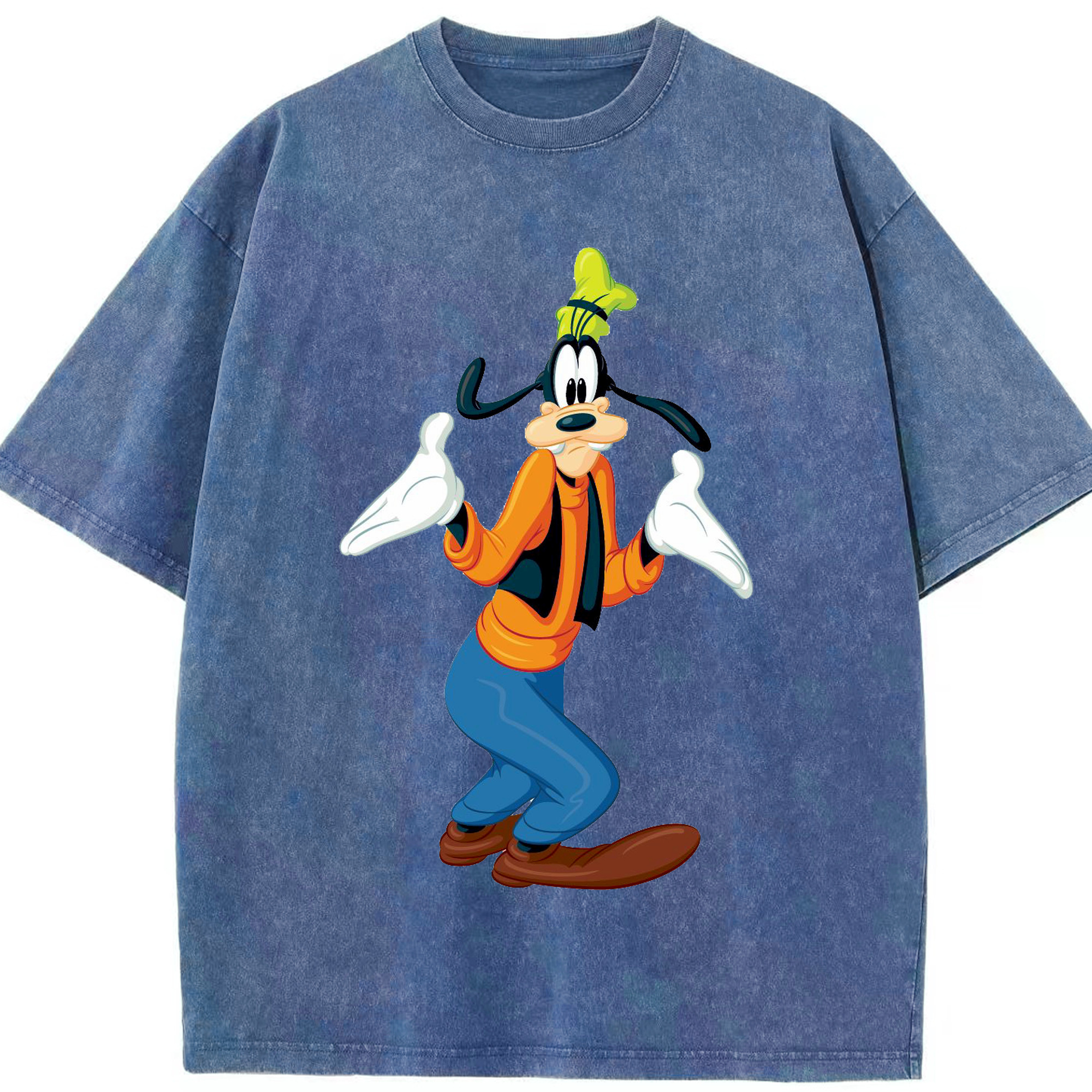 （画像用） ミッキーマウス Mickey Mouse 綿100% ヴィンテージ風 半袖Tシャツ（フロントプリント）