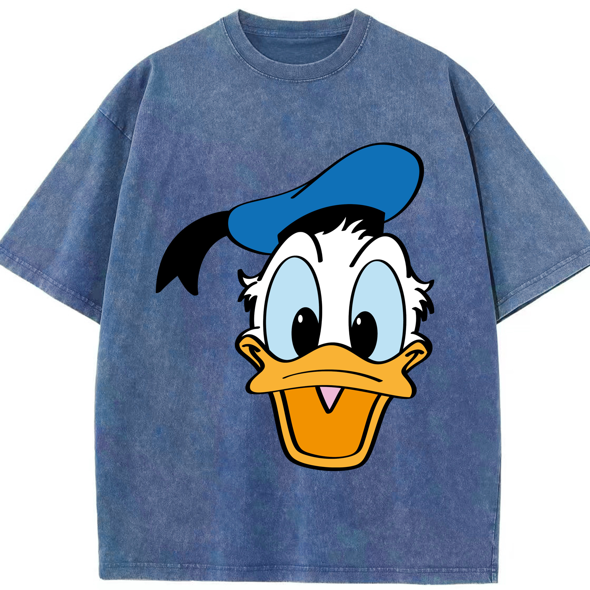 （画像用） ミッキーマウス Mickey Mouse 綿100% ヴィンテージ風 半袖Tシャツ（フロントプリント）