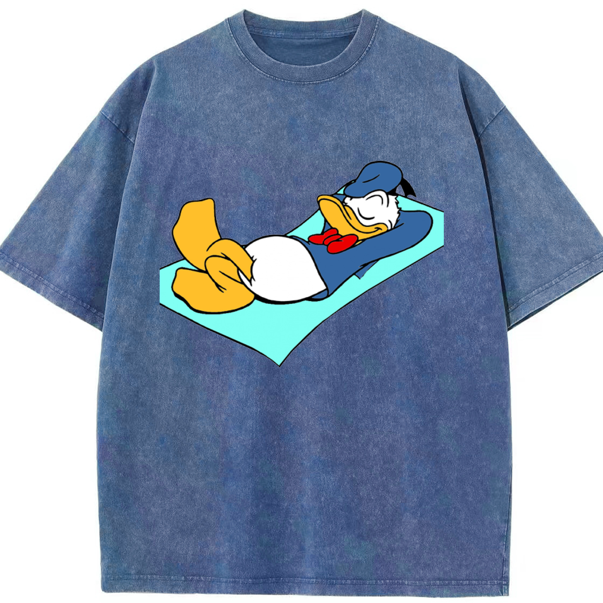 （画像用） ミッキーマウス Mickey Mouse 綿100% ヴィンテージ風 半袖Tシャツ（フロントプリント）