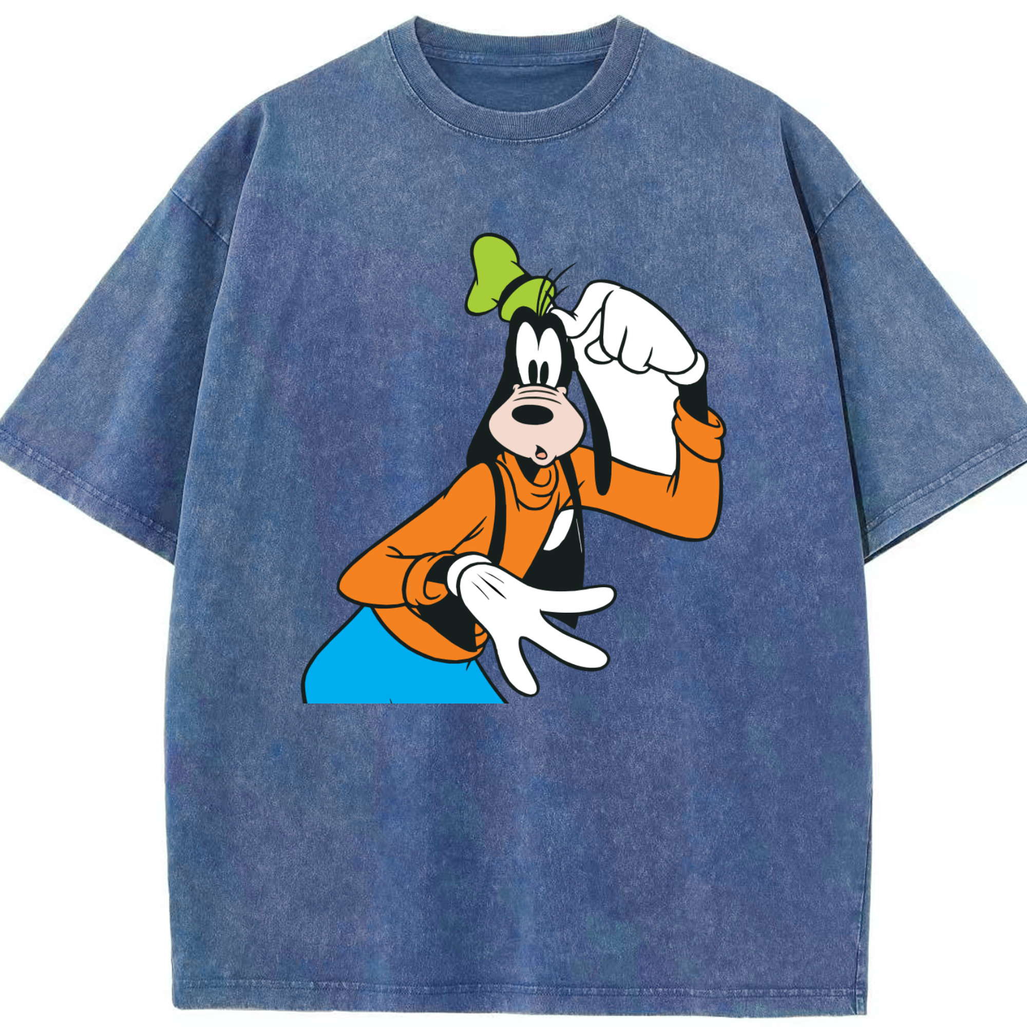 （画像用） ミッキーマウス Mickey Mouse 綿100% ヴィンテージ風 半袖Tシャツ（フロントプリント）