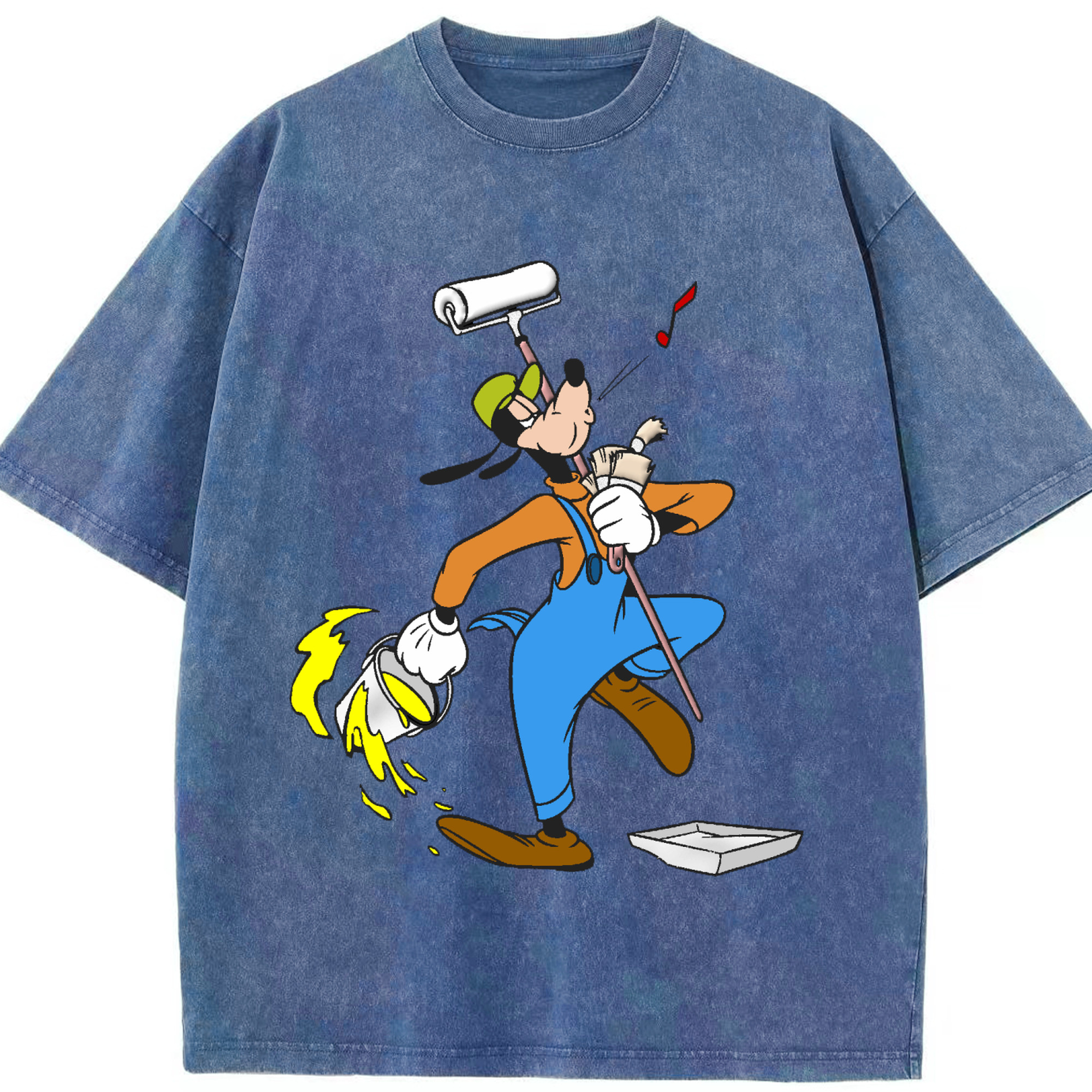 （画像用） ミッキーマウス Mickey Mouse 綿100% ヴィンテージ風 半袖Tシャツ（フロントプリント）