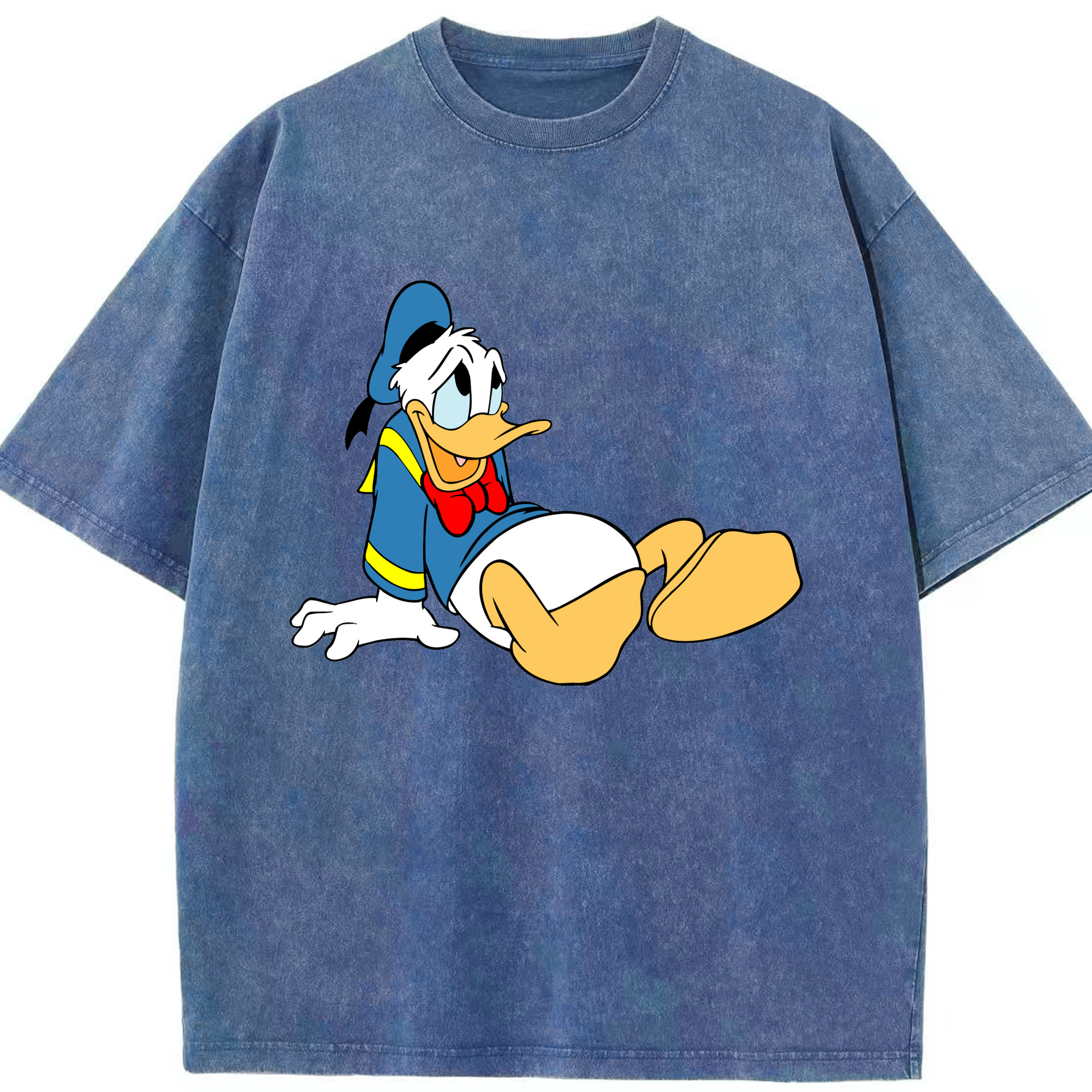 （画像用） ミッキーマウス Mickey Mouse 綿100% ヴィンテージ風 半袖Tシャツ（フロントプリント）