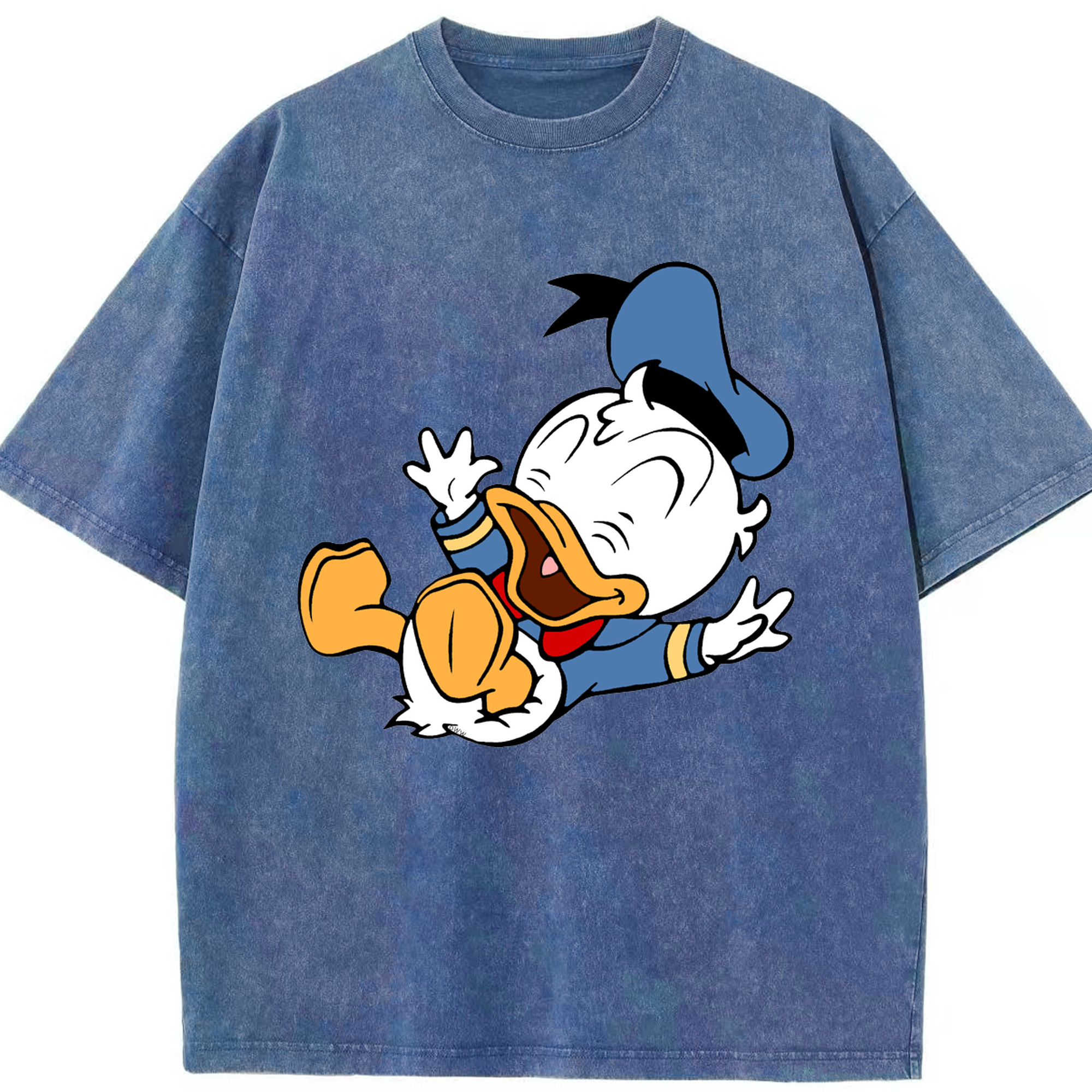 （画像用） ミッキーマウス Mickey Mouse 綿100% ヴィンテージ風 半袖Tシャツ（フロントプリント）