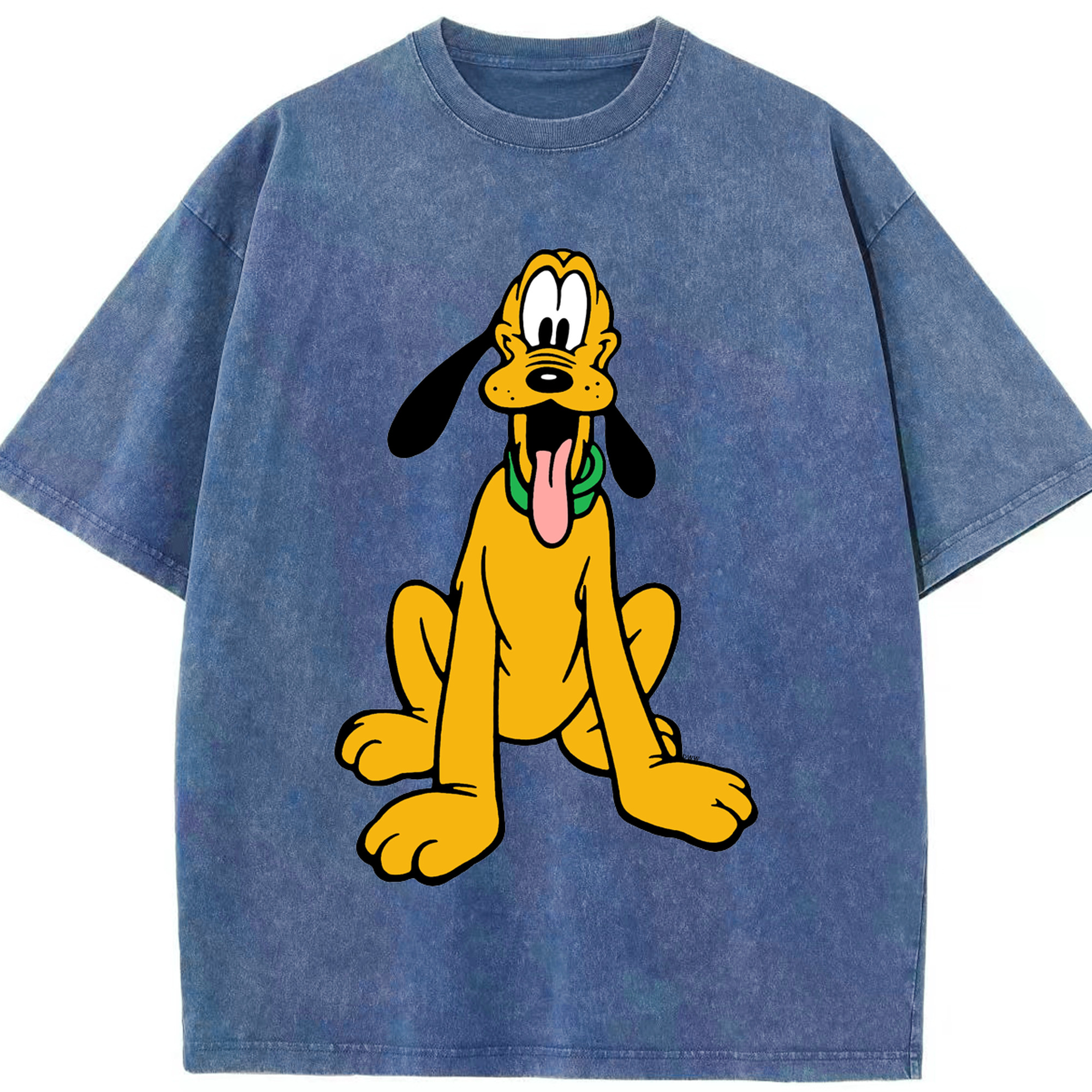 （画像用） ミッキーマウス Mickey Mouse 綿100% ヴィンテージ風 半袖Tシャツ（フロントプリント）