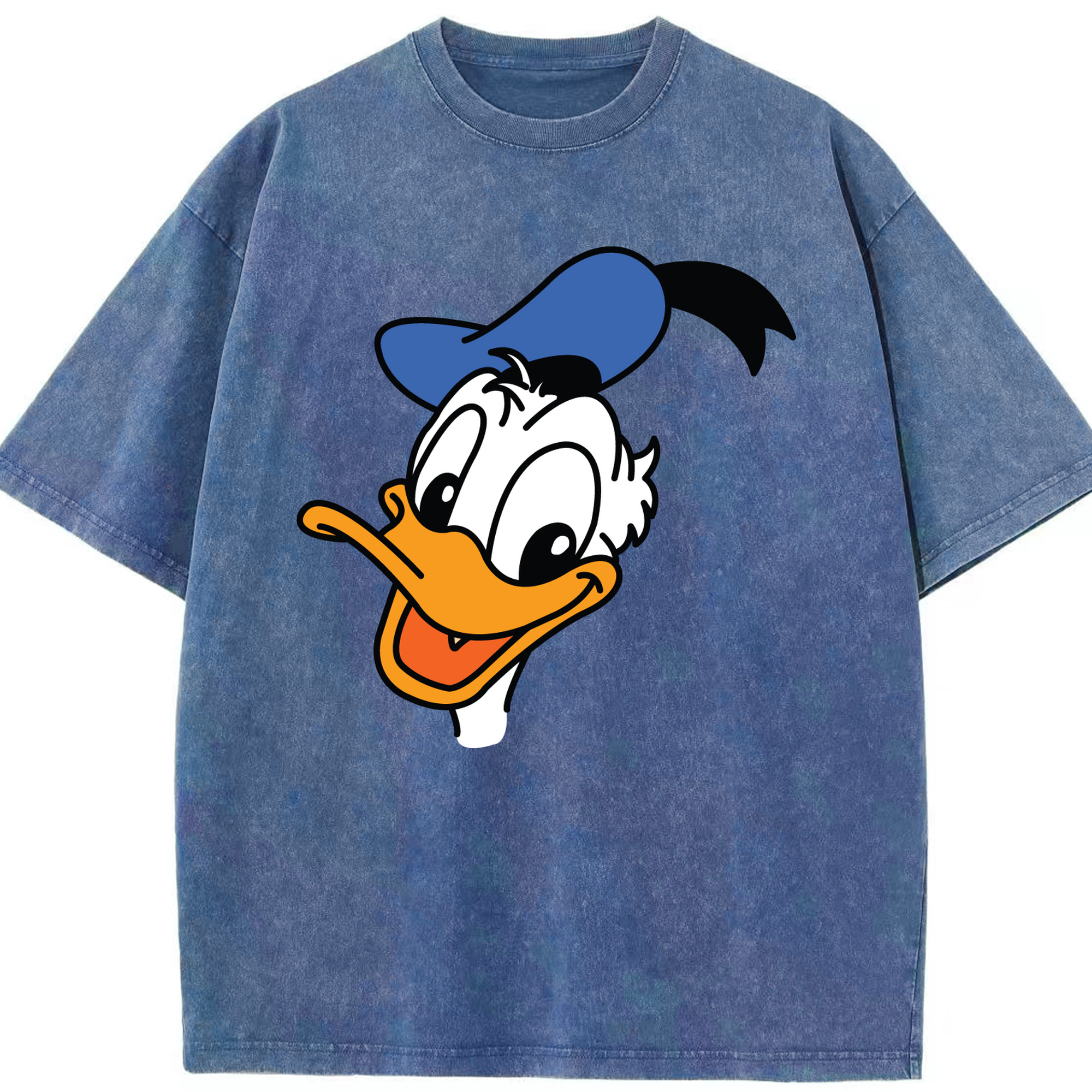 （画像用） ミッキーマウス Mickey Mouse 綿100% ヴィンテージ風 半袖Tシャツ（フロントプリント）