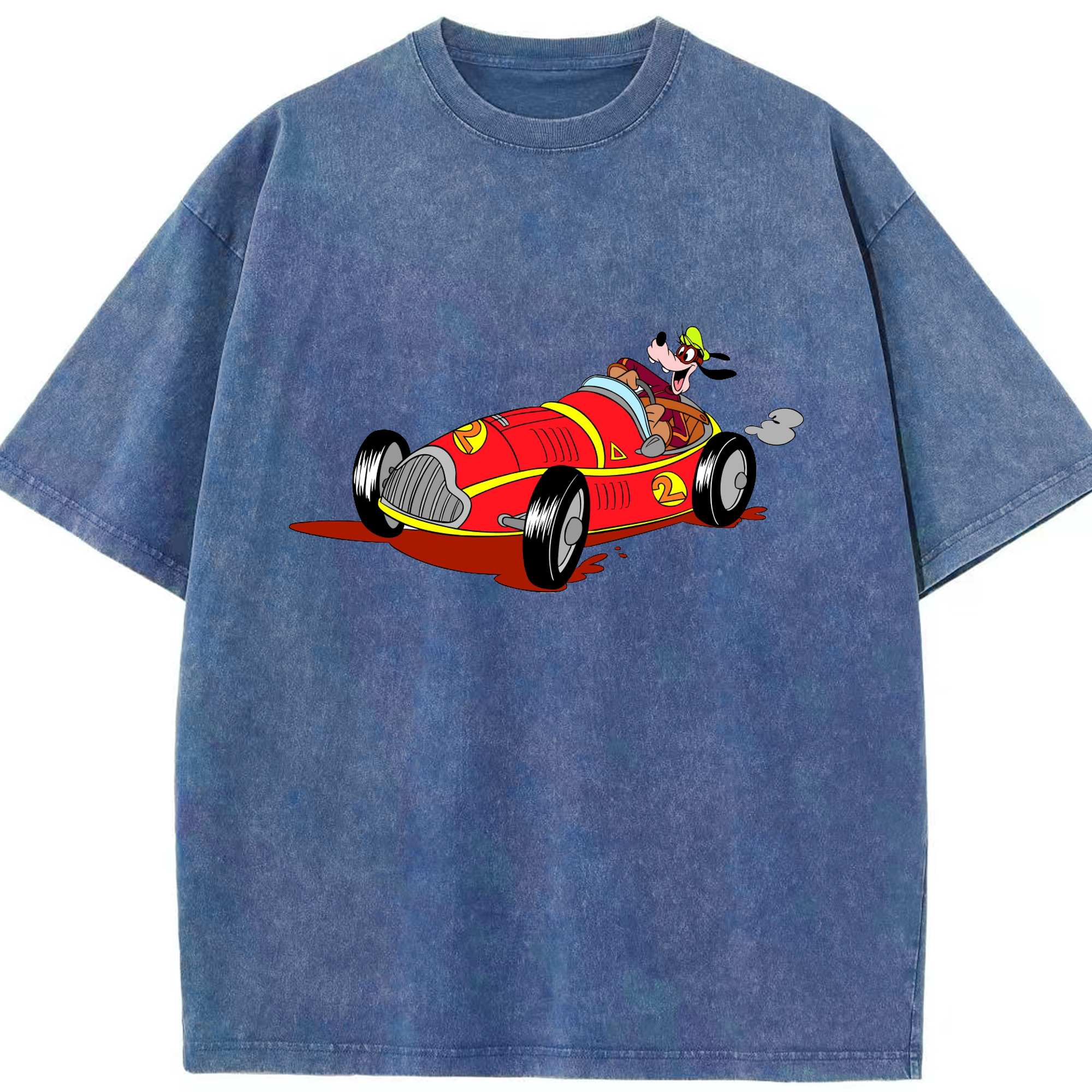 （画像用） ミッキーマウス Mickey Mouse 綿100% ヴィンテージ風 半袖Tシャツ（フロントプリント）