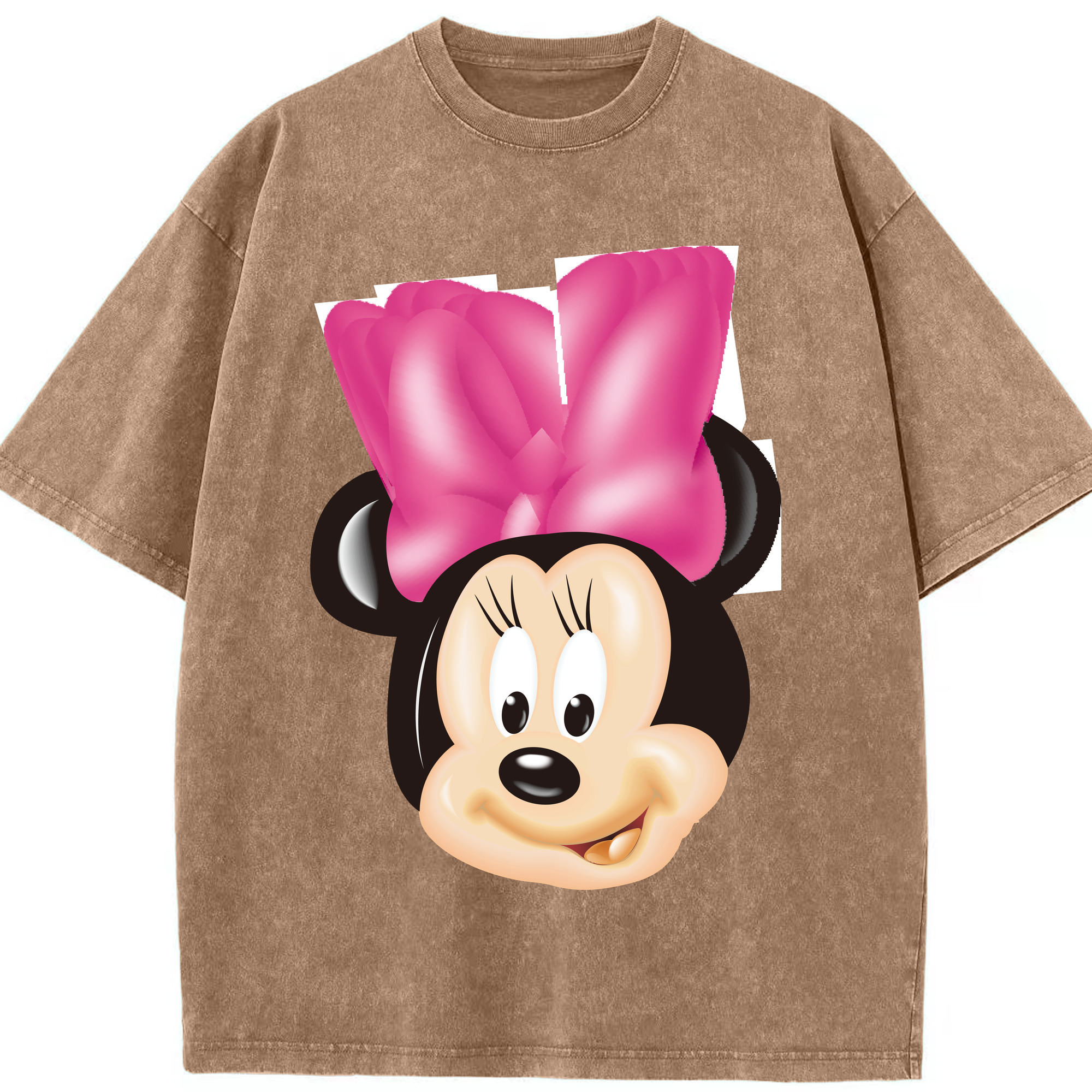 ミッキーマウス Mickey Mouse 綿100% ヴィンテージ風 半袖Tシャツ（フロントプリント）