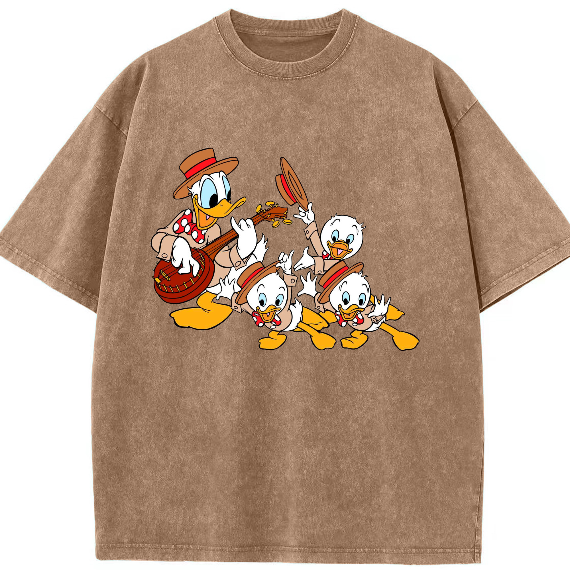（画像用） ミッキーマウス Mickey Mouse 綿100% ヴィンテージ風 半袖Tシャツ（フロントプリント）