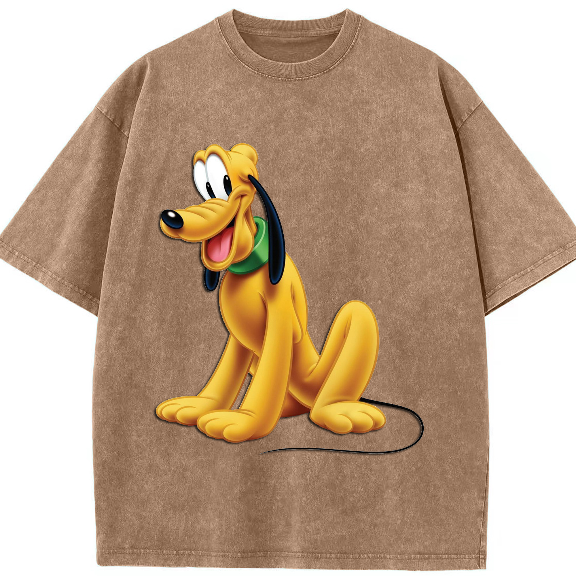 （画像用） ミッキーマウス Mickey Mouse 綿100% ヴィンテージ風 半袖Tシャツ（フロントプリント）