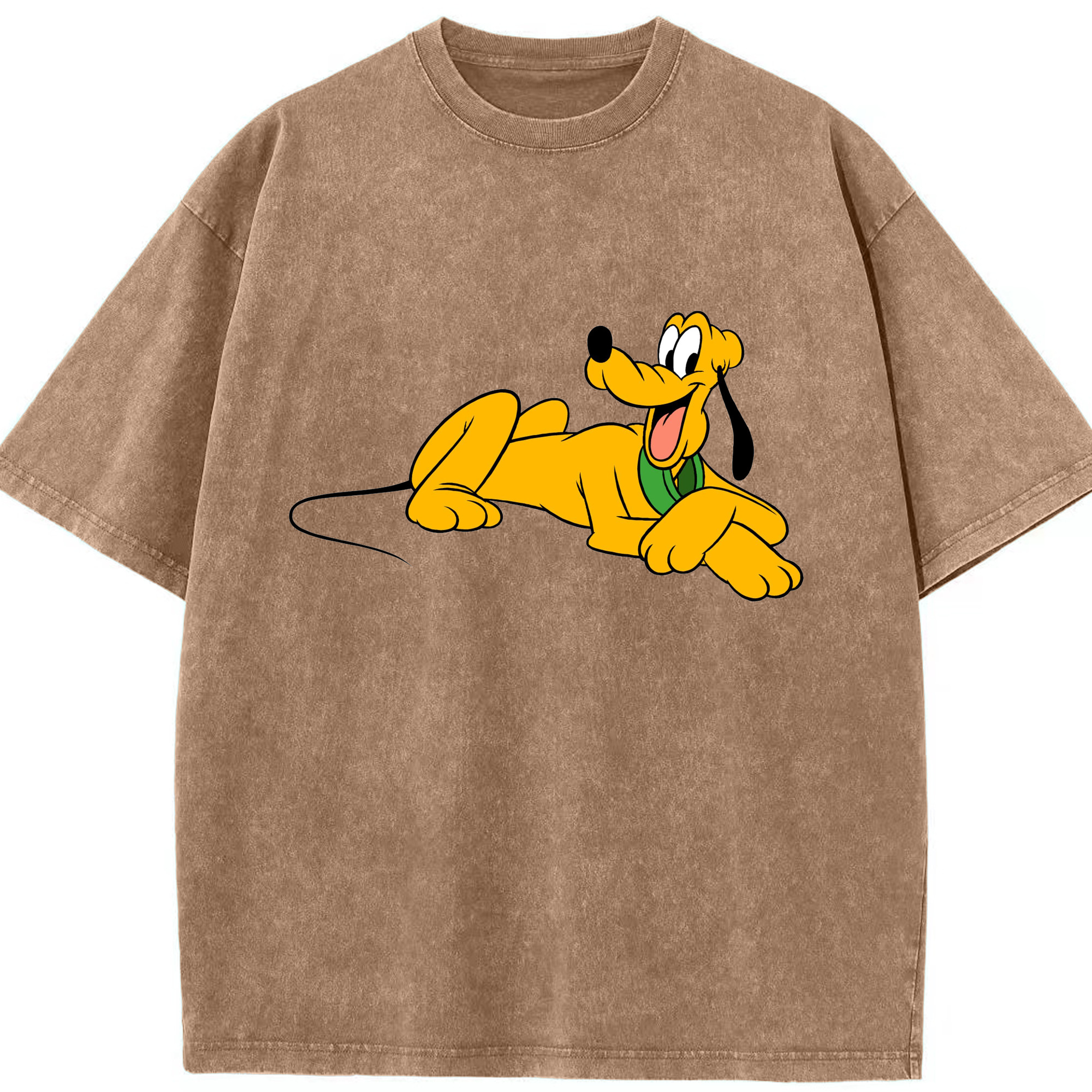 （画像用） ミッキーマウス Mickey Mouse 綿100% ヴィンテージ風 半袖Tシャツ（フロントプリント）
