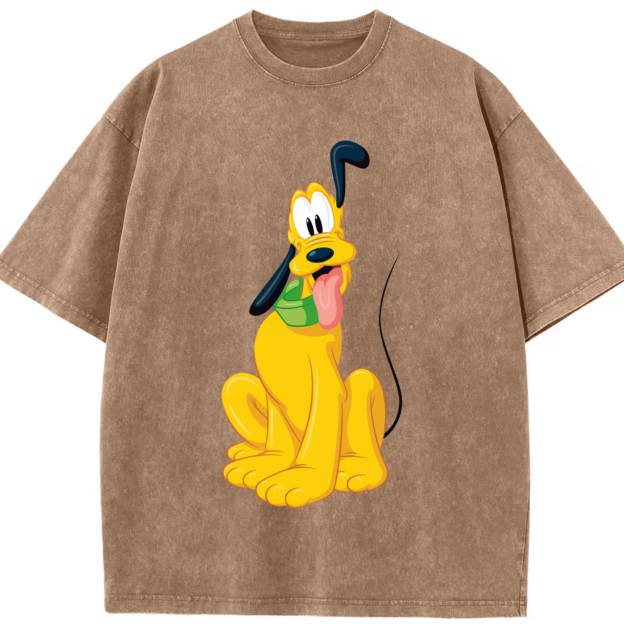 （画像用） ミッキーマウス Mickey Mouse 綿100% ヴィンテージ風 半袖Tシャツ（フロントプリント）