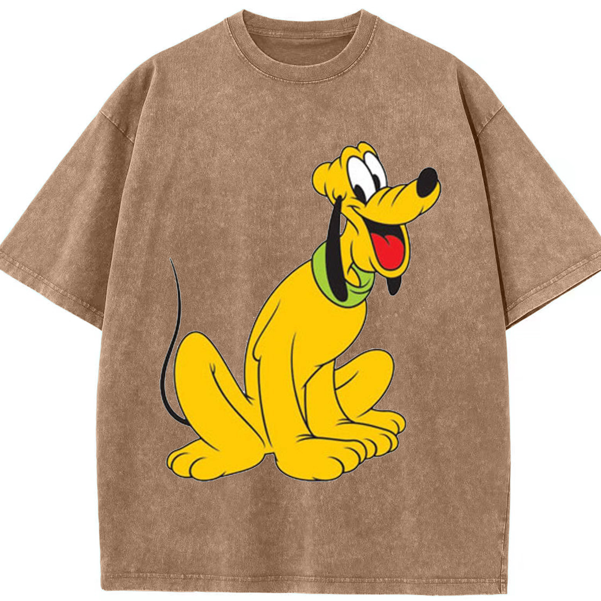 （画像用） ミッキーマウス Mickey Mouse 綿100% ヴィンテージ風 半袖Tシャツ（フロントプリント）
