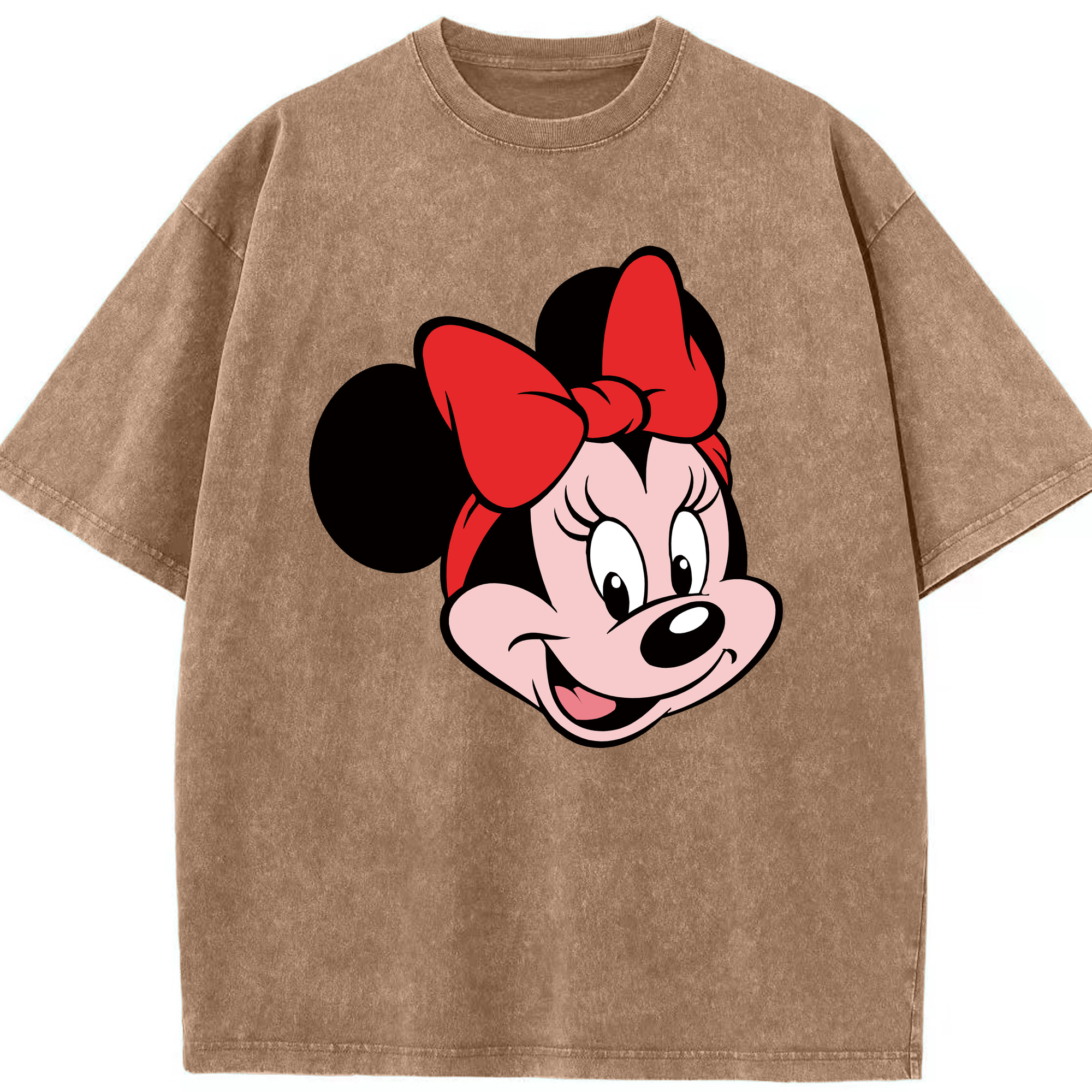 （画像用） ミッキーマウス Mickey Mouse 綿100% ヴィンテージ風 半袖Tシャツ（フロントプリント）