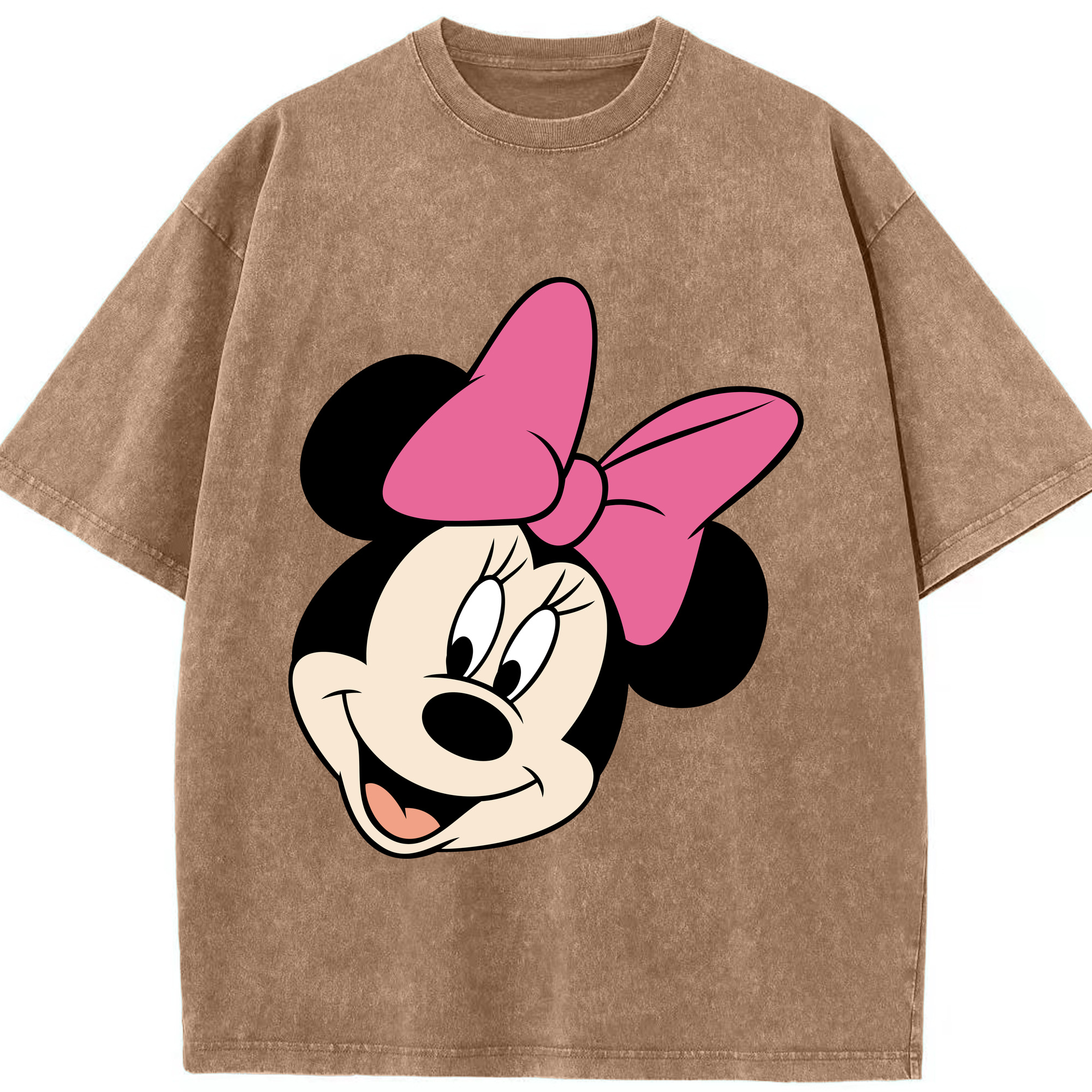 （画像用） ミッキーマウス Mickey Mouse 綿100% ヴィンテージ風 半袖Tシャツ（フロントプリント）