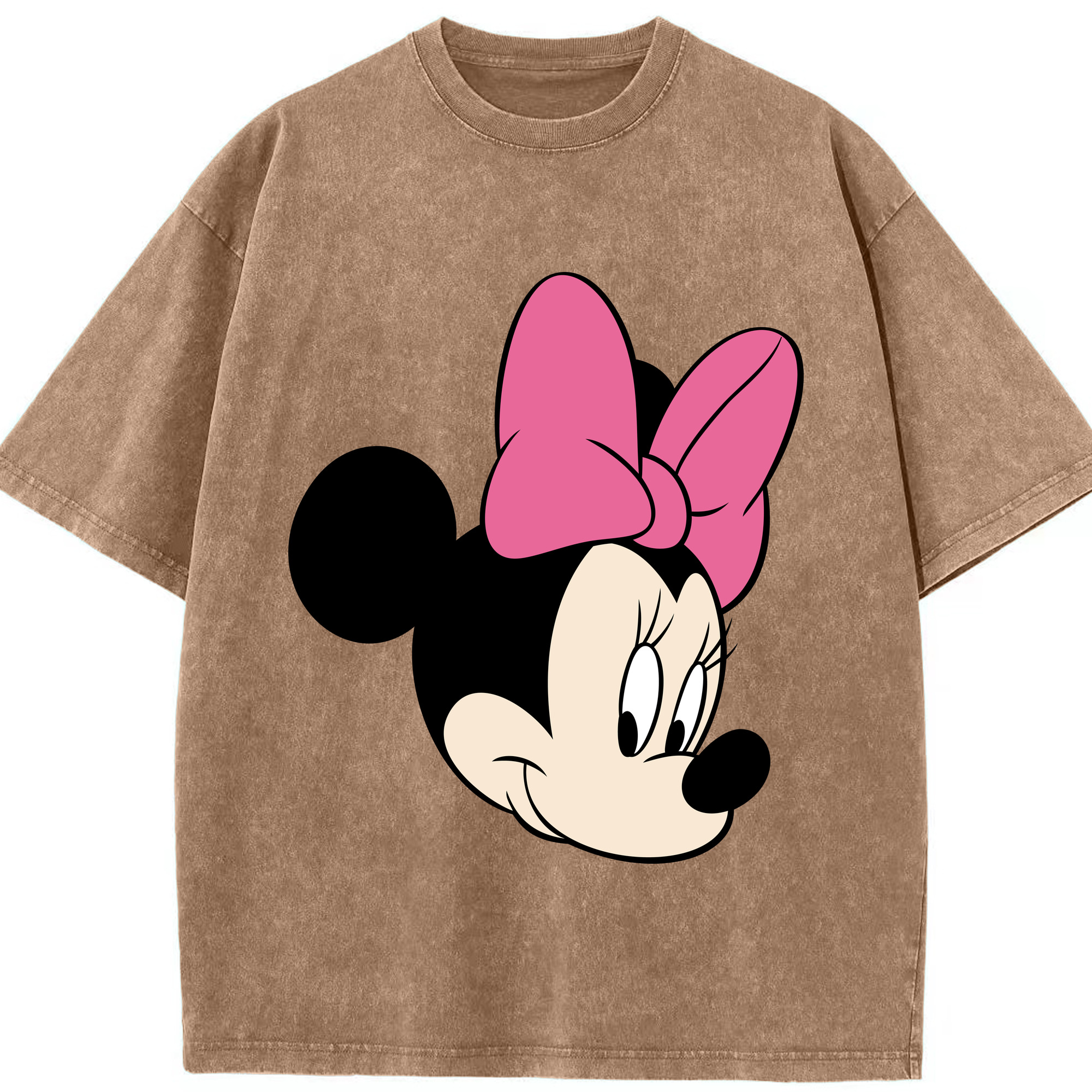 （画像用） ミッキーマウス Mickey Mouse 綿100% ヴィンテージ風 半袖Tシャツ（フロントプリント）