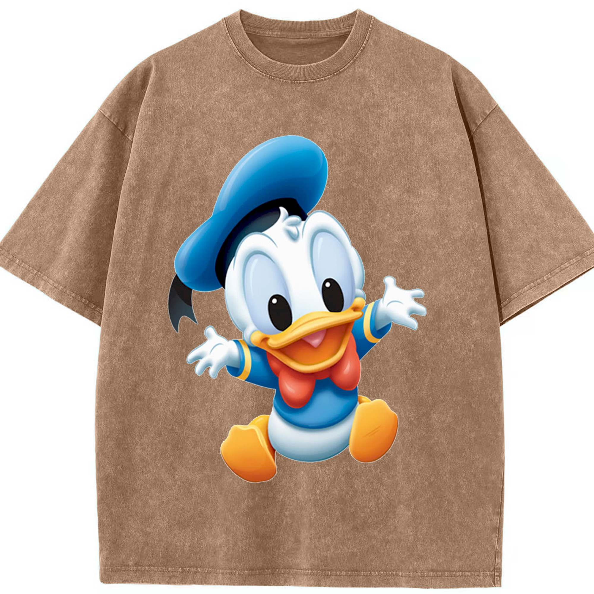 （画像用） ミッキーマウス Mickey Mouse 綿100% ヴィンテージ風 半袖Tシャツ（フロントプリント）