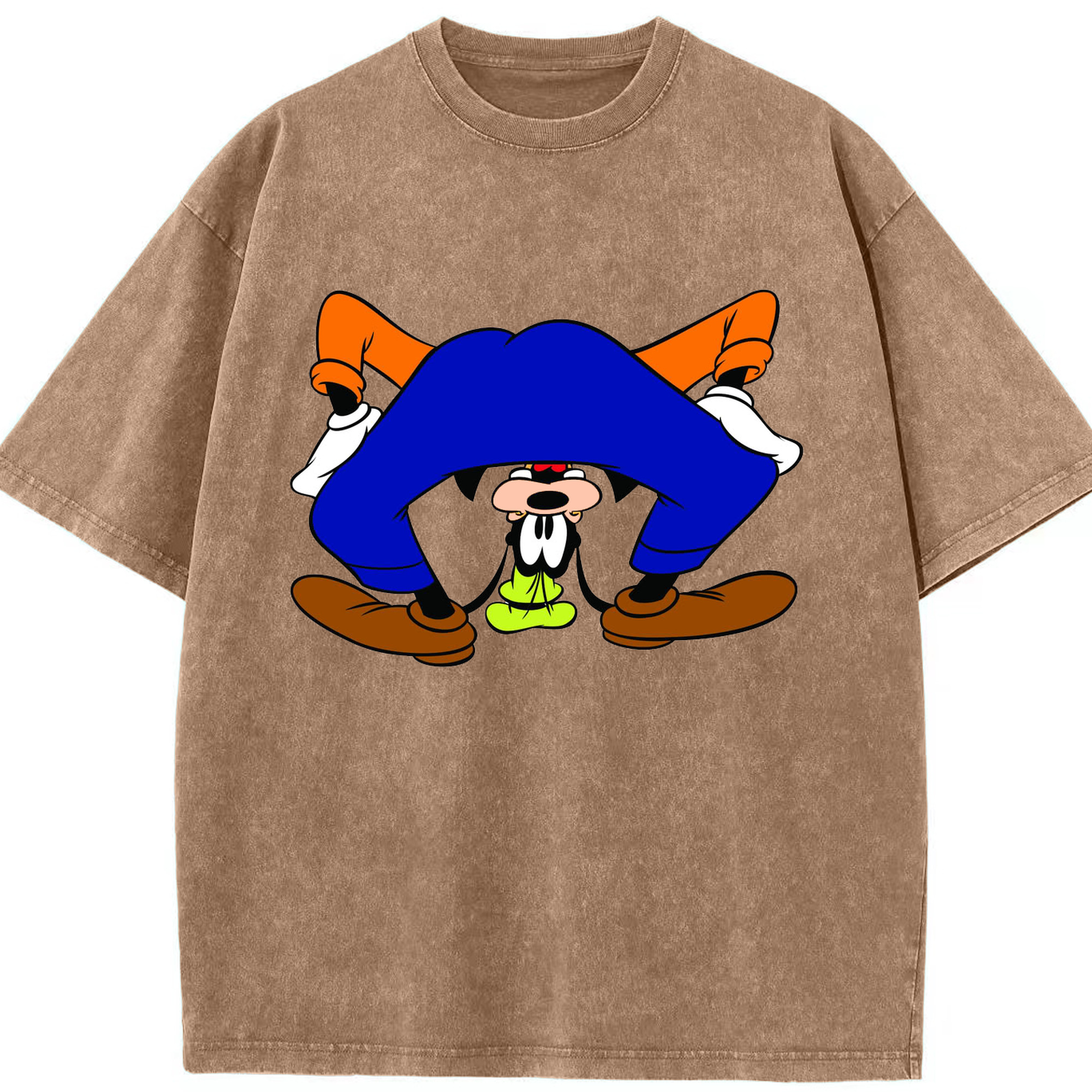 （画像用） ミッキーマウス Mickey Mouse 綿100% ヴィンテージ風 半袖Tシャツ（フロントプリント）