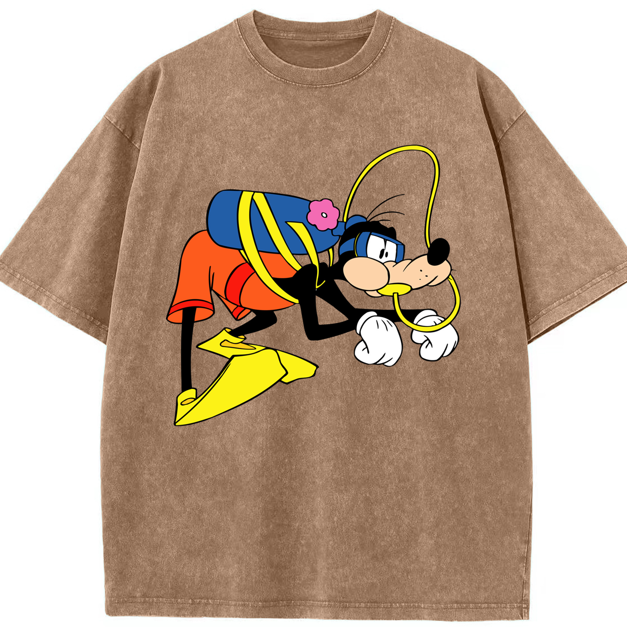 （画像用） ミッキーマウス Mickey Mouse 綿100% ヴィンテージ風 半袖Tシャツ（フロントプリント）