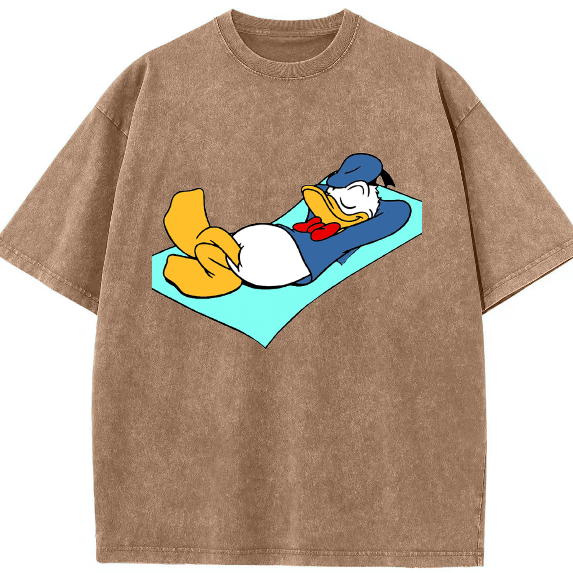 （画像用） ミッキーマウス Mickey Mouse 綿100% ヴィンテージ風 半袖Tシャツ（フロントプリント）